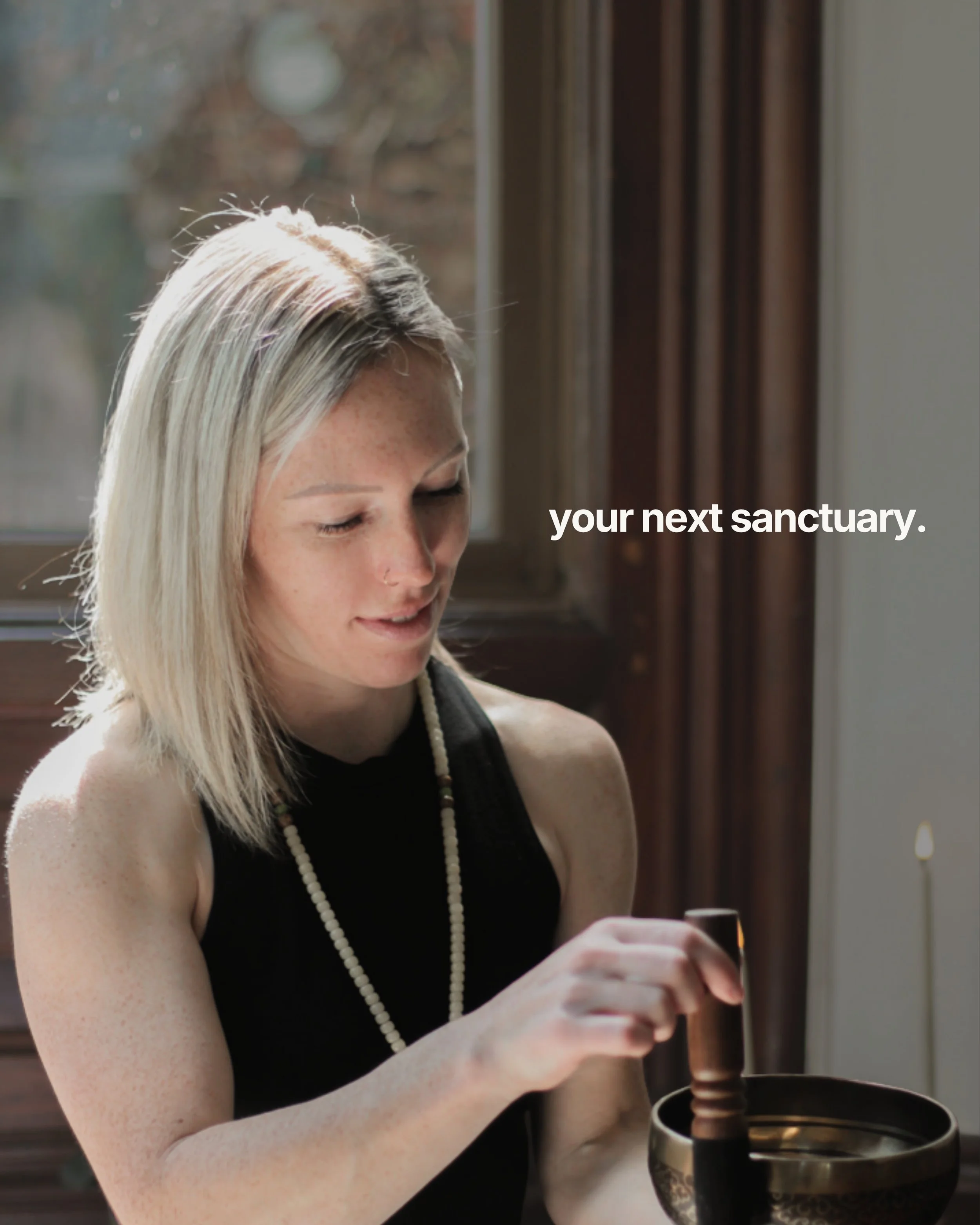 an invitation to slow down together. 

through yoga, immersive sound, and moments of stillness, Sera of Radiance Yoga brings a slower, more intentional experience to gatherings of all kinds.

reconnect, and share something meaningful.

discover Radia