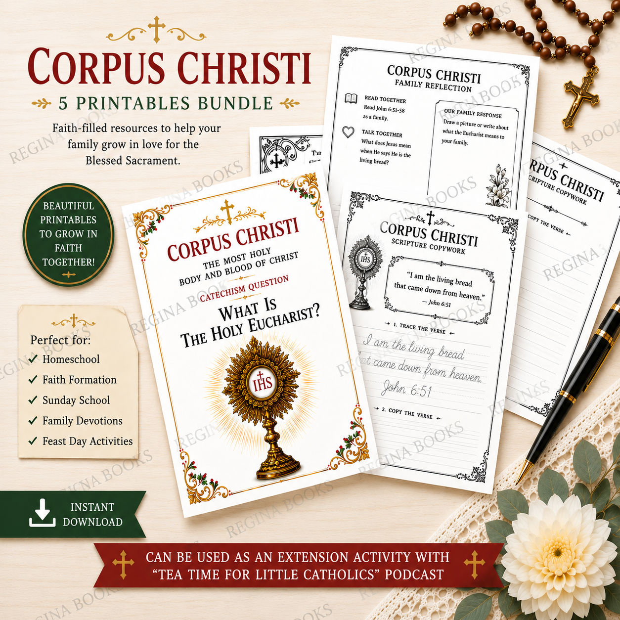Corpus Christi Printable Bundle