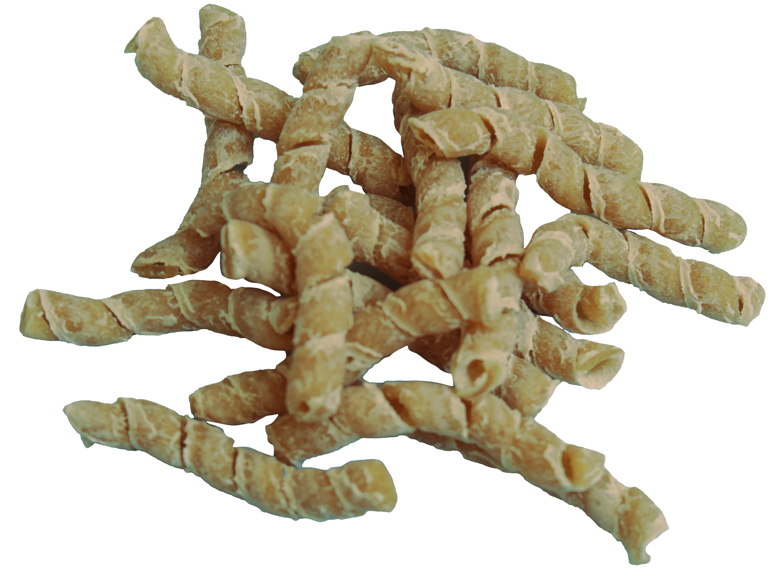 Pasta di semolato di Timilia . Formato n. 83 RACQUANTA'  (BUSIATE) Confezione da Kg. 0,5