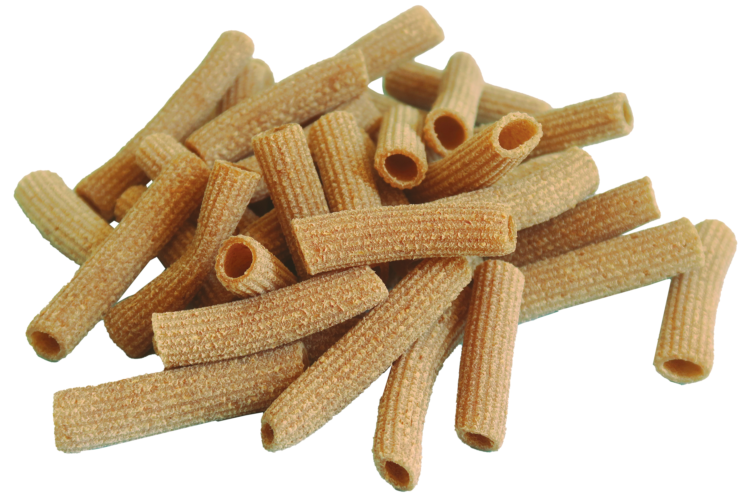 Pasta di semolato di Timilia. Formato n. 143 ALLUVI'  (MACCHERONI O BERSAGLIERI) Confezione da Kg. 0,5