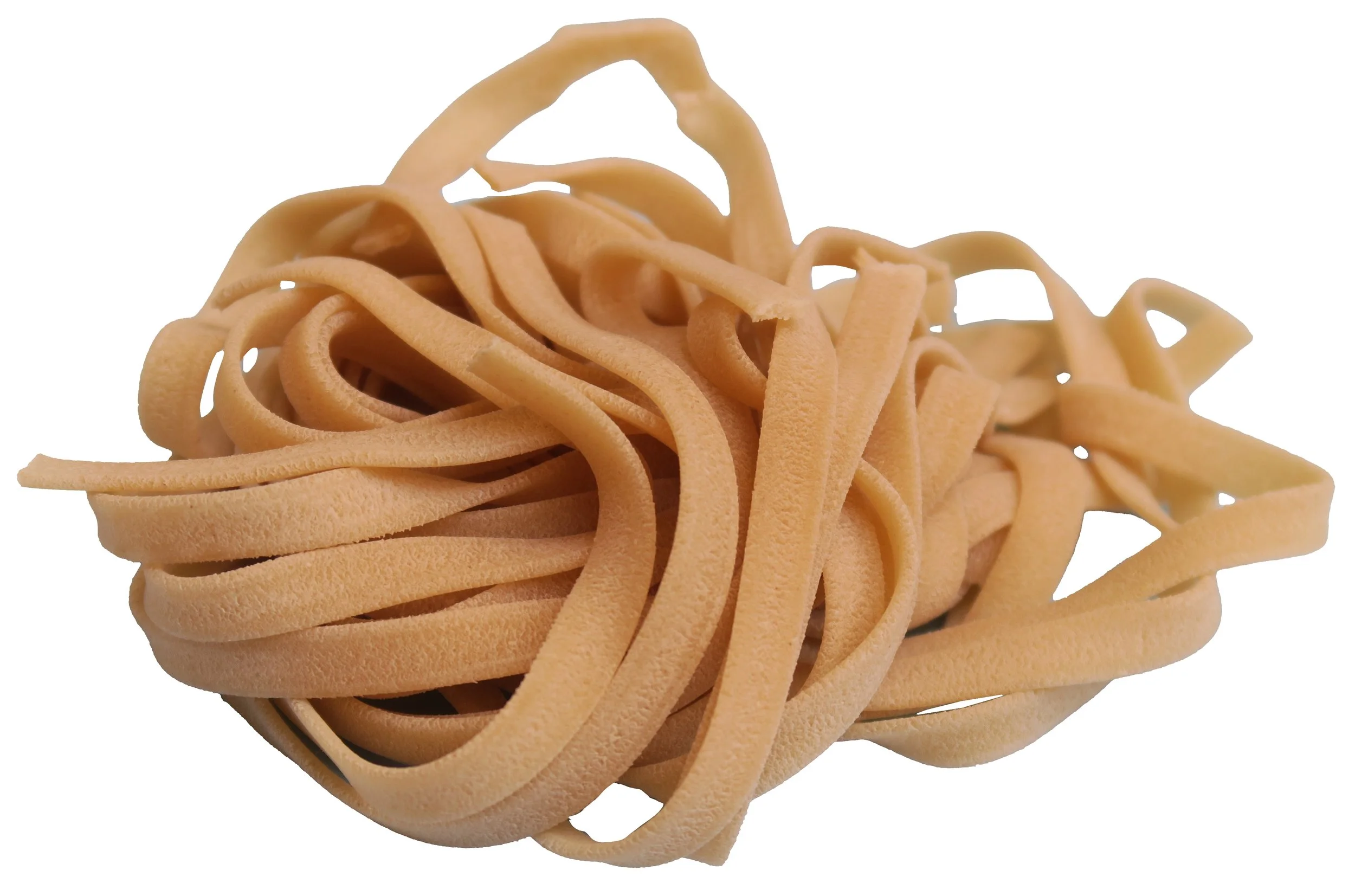 Pasta di semolato di Timilia. Formato n. 53 RACCUDDI' (TAGLIATELLE) Confezione da Kg. 0,5