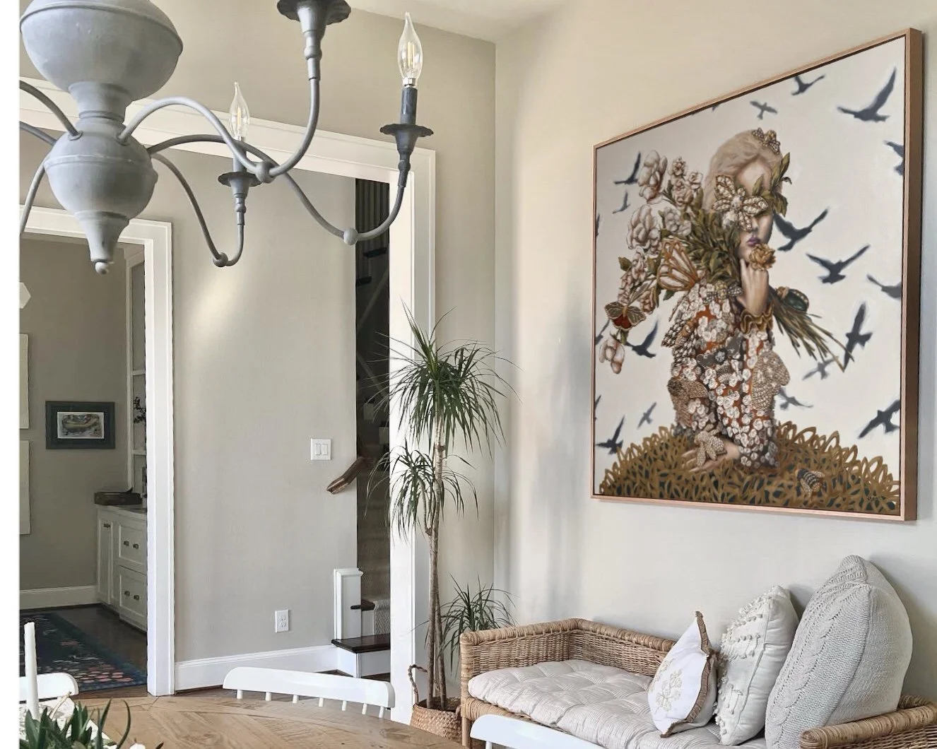 She’s perfection! It brings me so much joy to see every time I walk through my front door! There are details I catch every time - something new, I’m definitely a collector and this is one of my most favorite things I’ve ever collected.
– Grace
