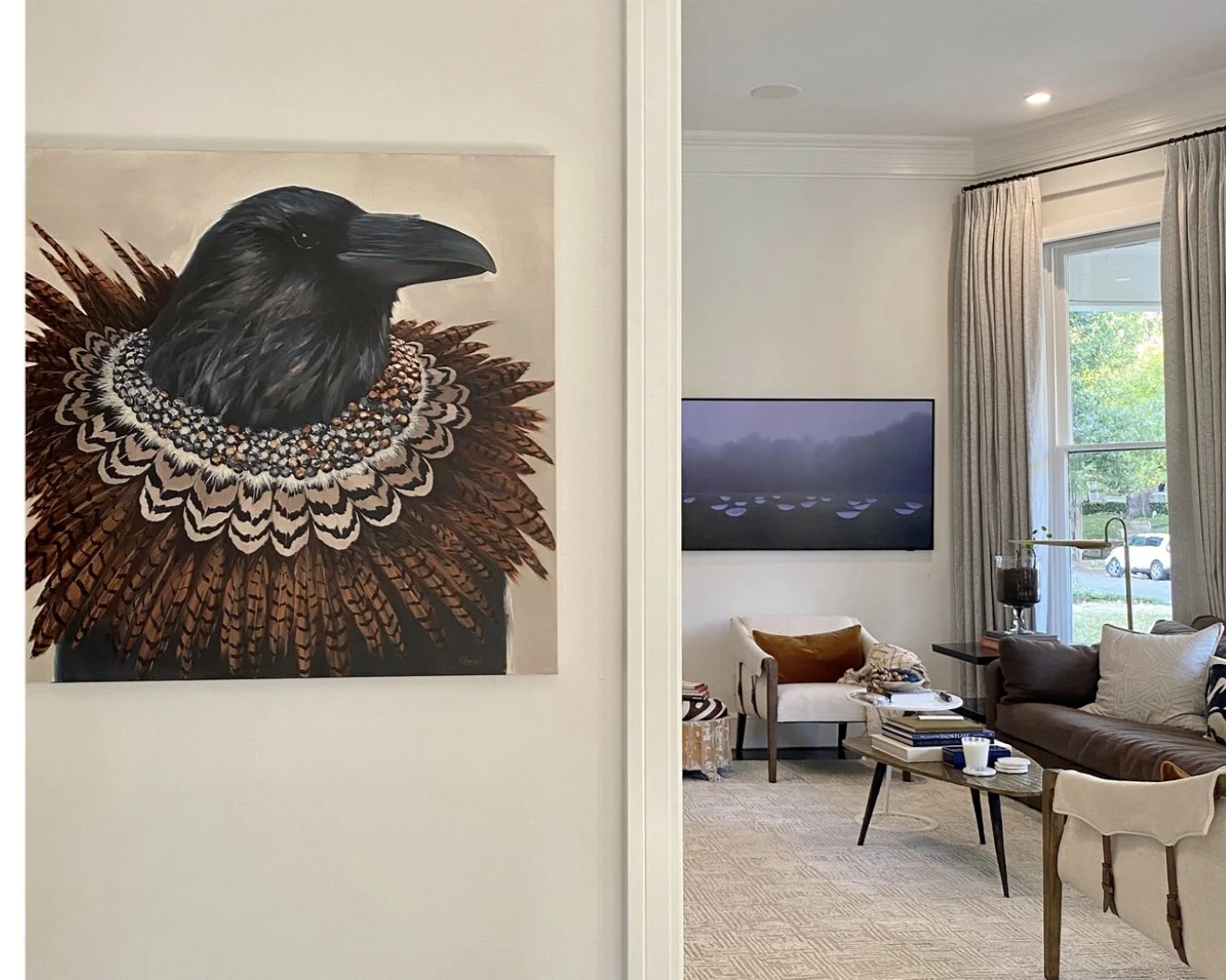 Ring Necked Pheasant, Oil on canvas, 36x36