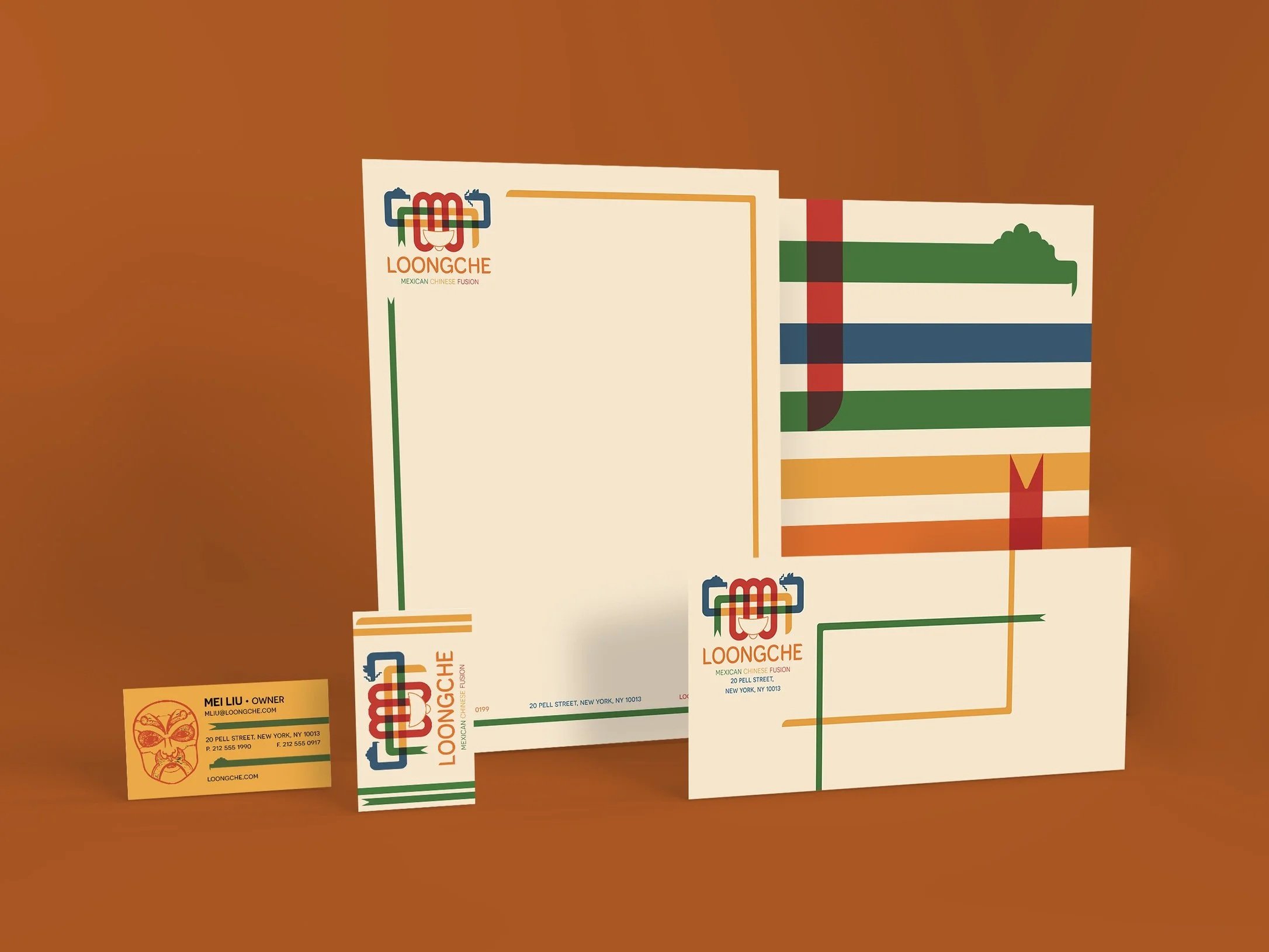 Loongche Restaurant Branding