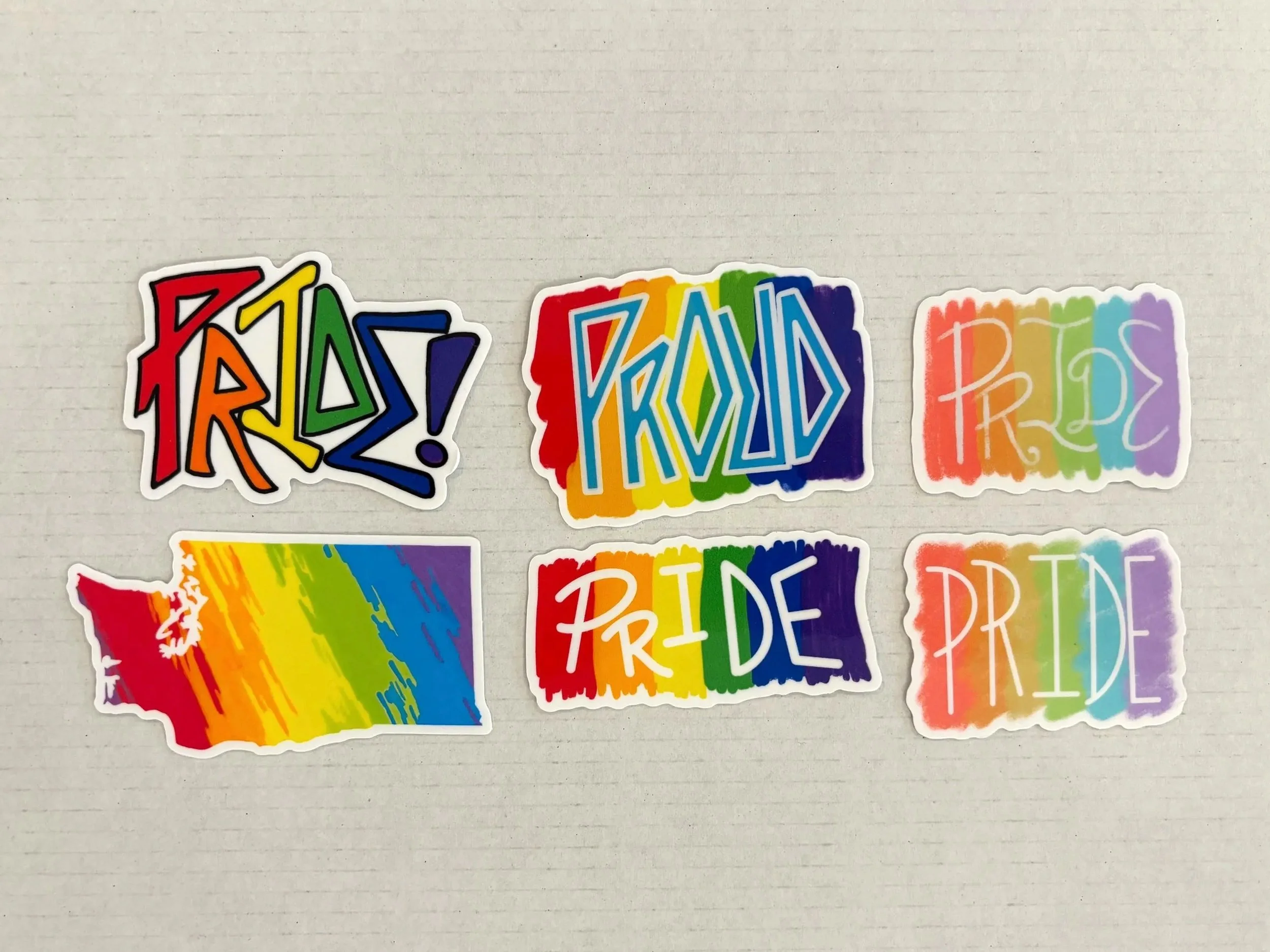 Pride stickers