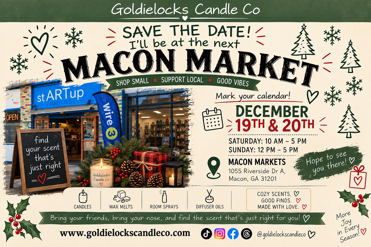 December Macon Markets