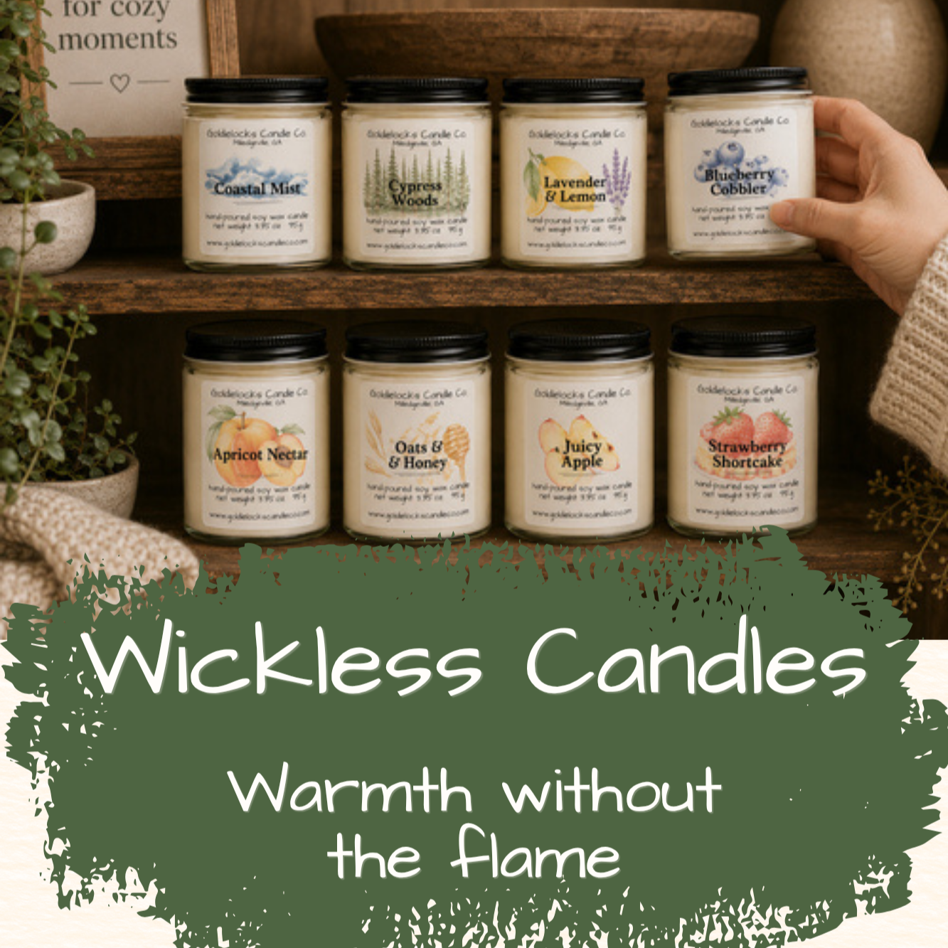 Wickless Candles shop link