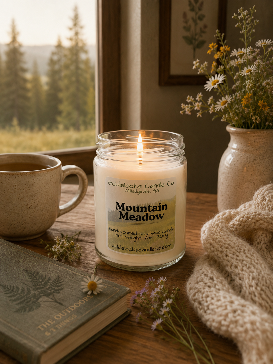 Mountain Meadow Lit Candle.png
