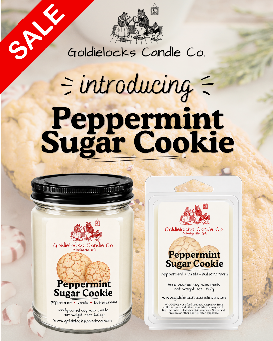 Peppermint Sugar Cookie