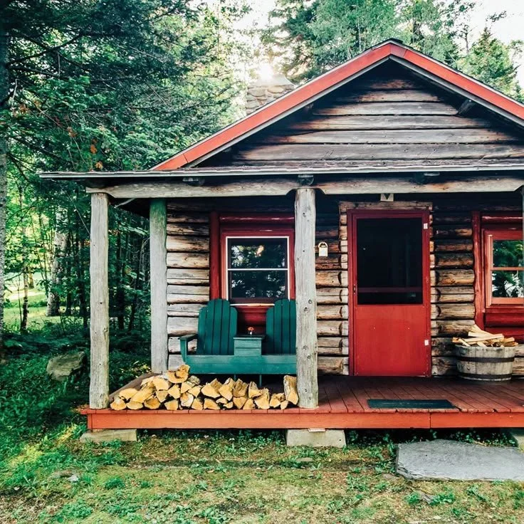 Living without indoor plumbing 11/2006-10/2010 in a cabin in the woods of Maine.