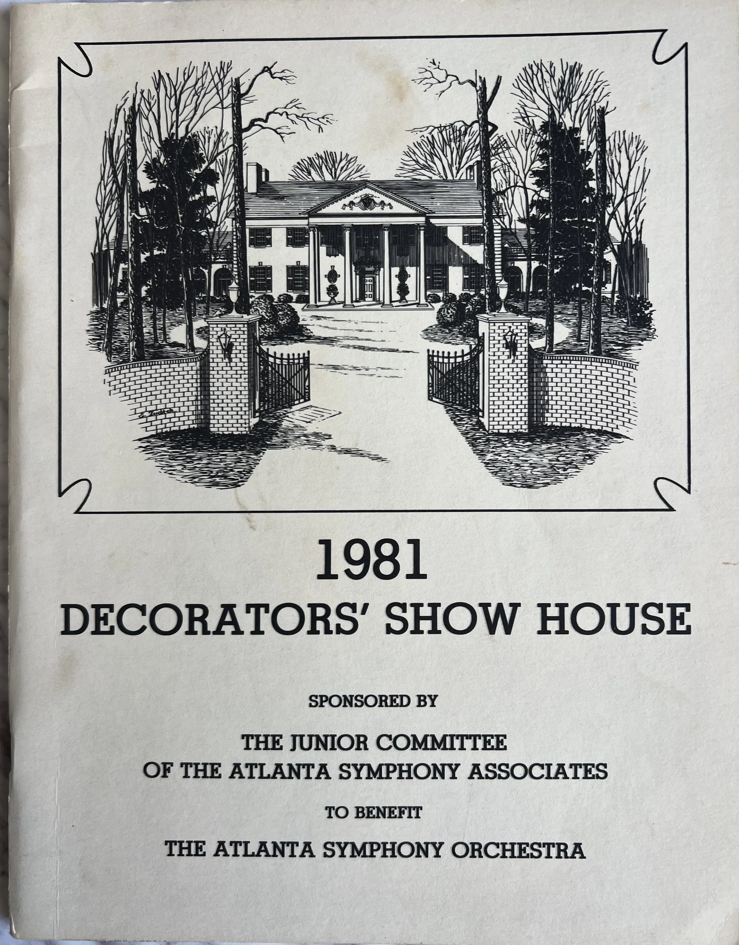 Decorators Show House Publication 1981