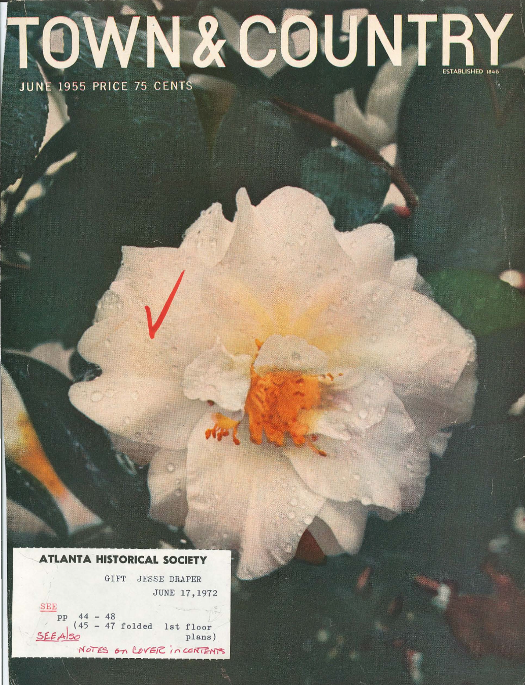 Town & Country Magazine June 1955