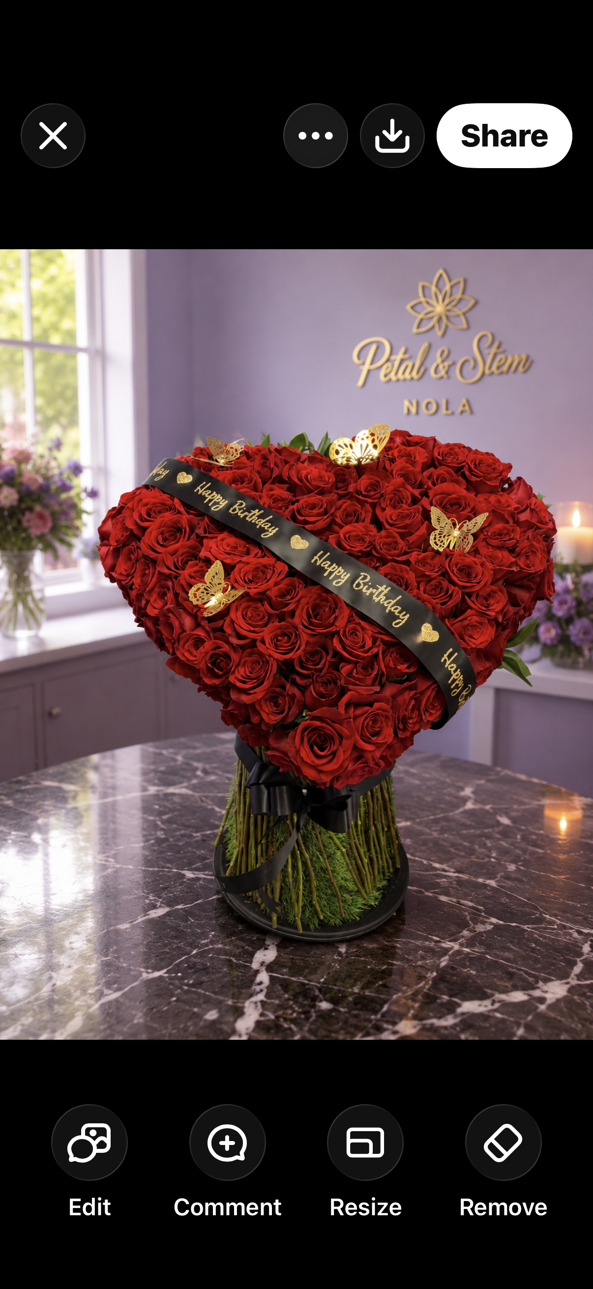 Forever in My Heart Rose Arrangement