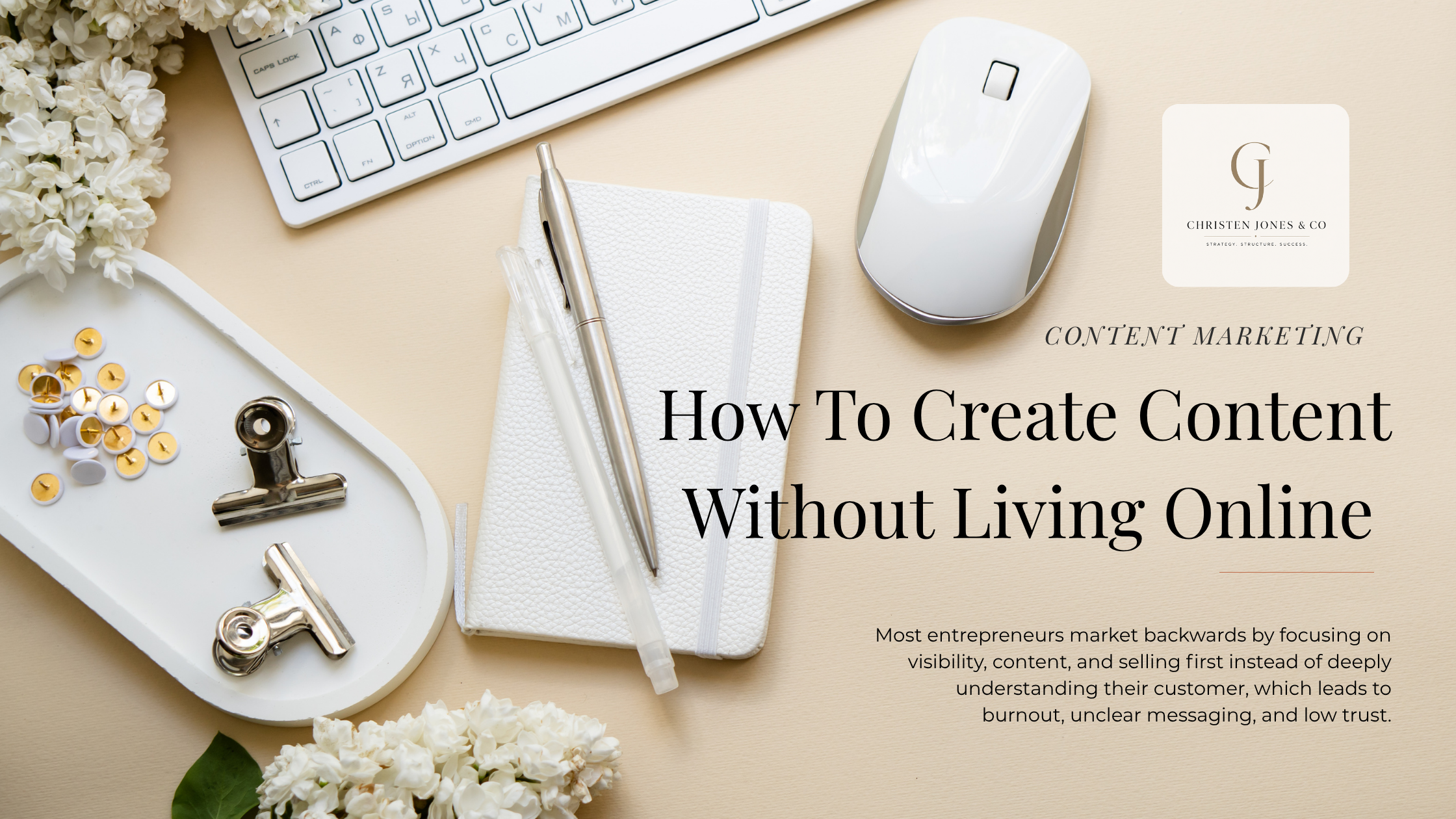 How To Create Content Without Living Online All Day