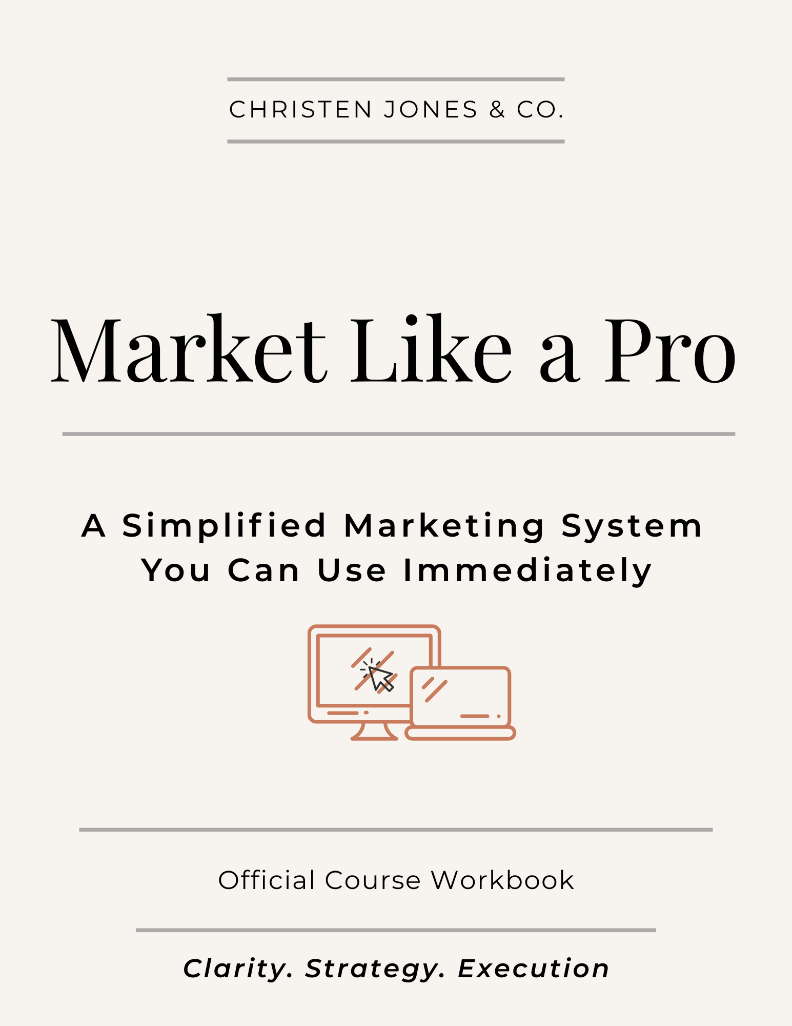 Market Like A Pro Workbook