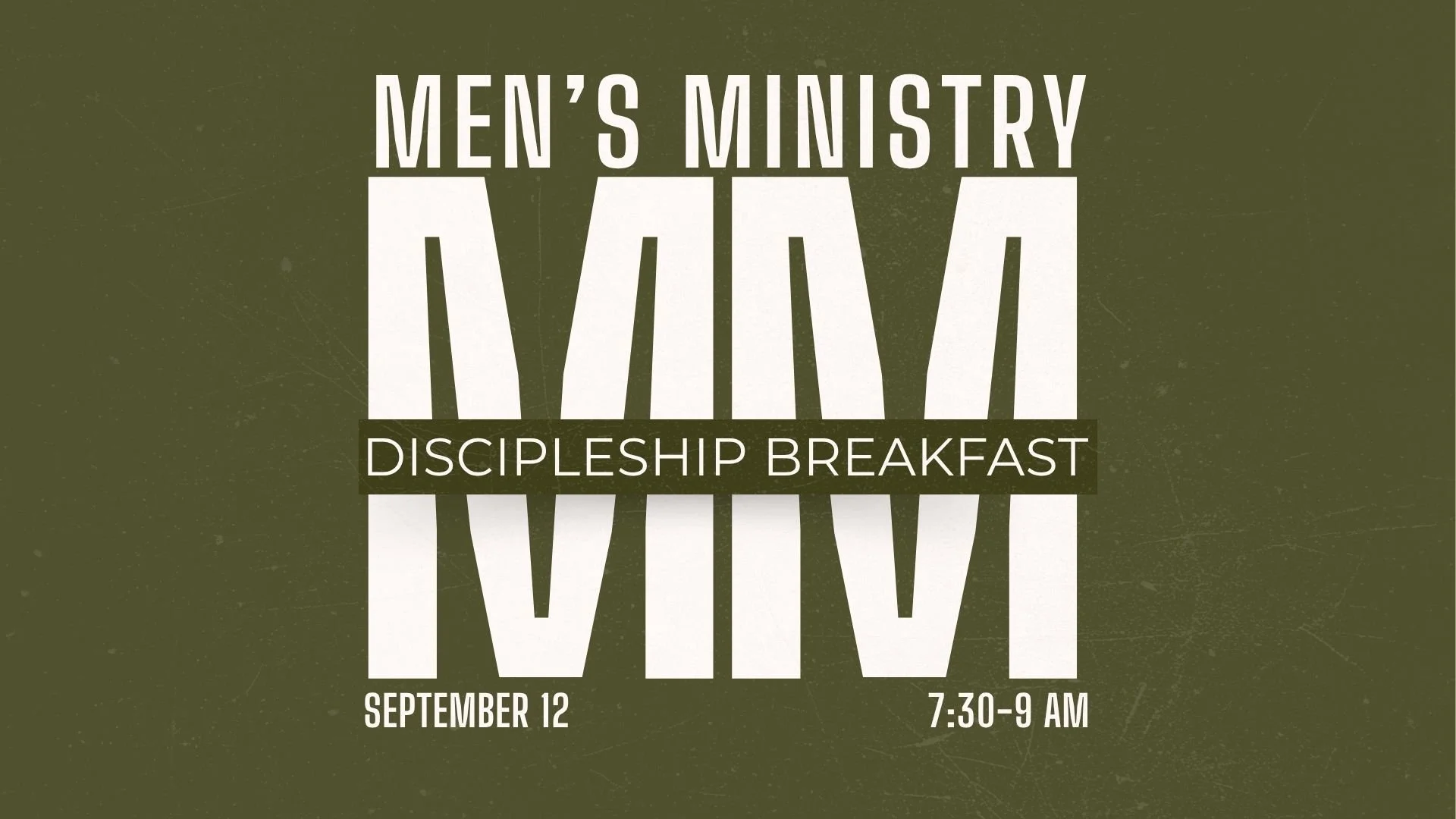 Men's Ministry 