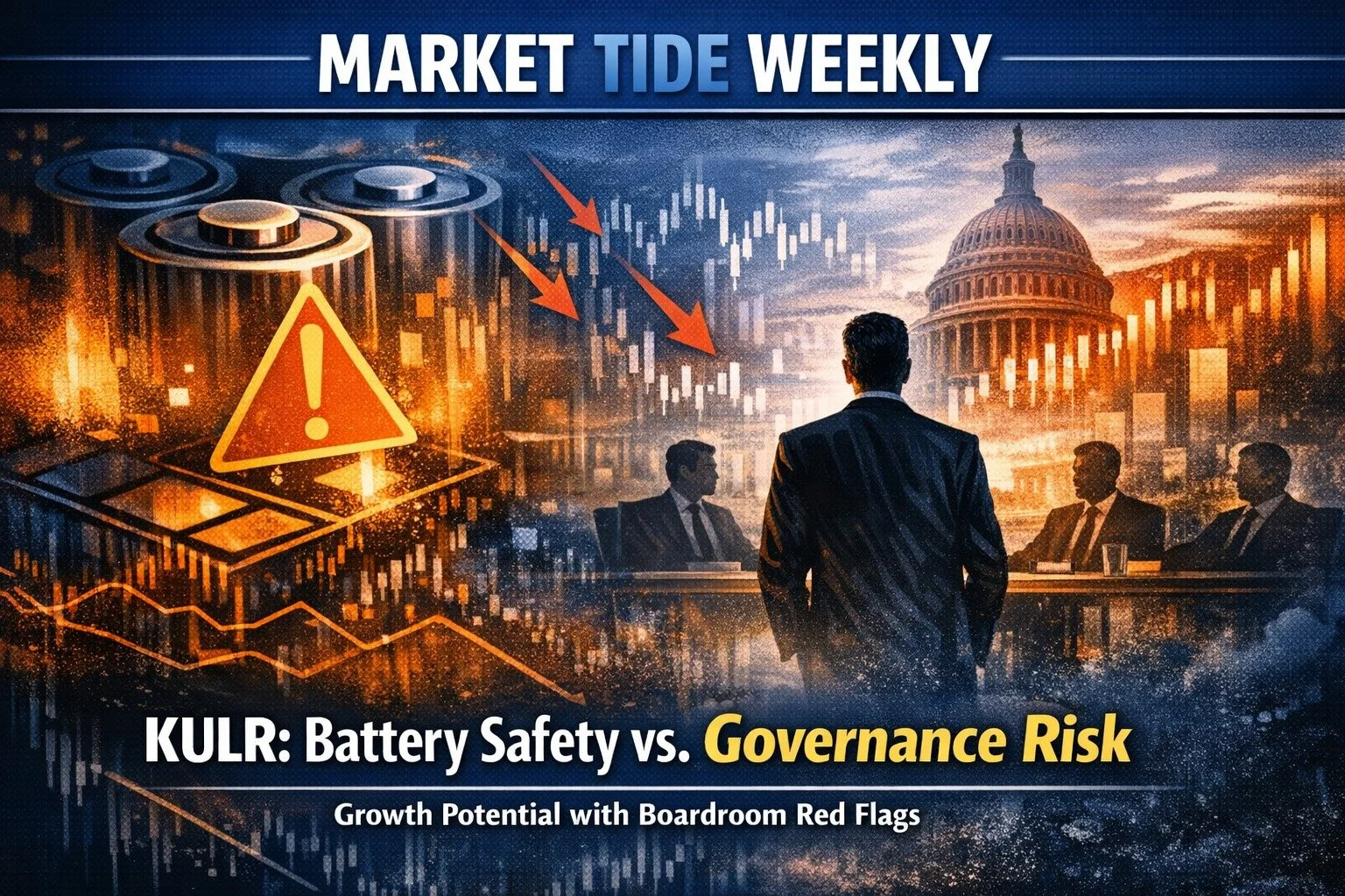 KULR isn&rsquo;t a battery company.
It&rsquo;s a battery failure prevention company.
That matters more as electrification scales.
But here&rsquo;s the twist:
&rarr; CEO controls ~70% of voting power
&rarr; Board cut from 6 to 3
&rarr; Governance now 