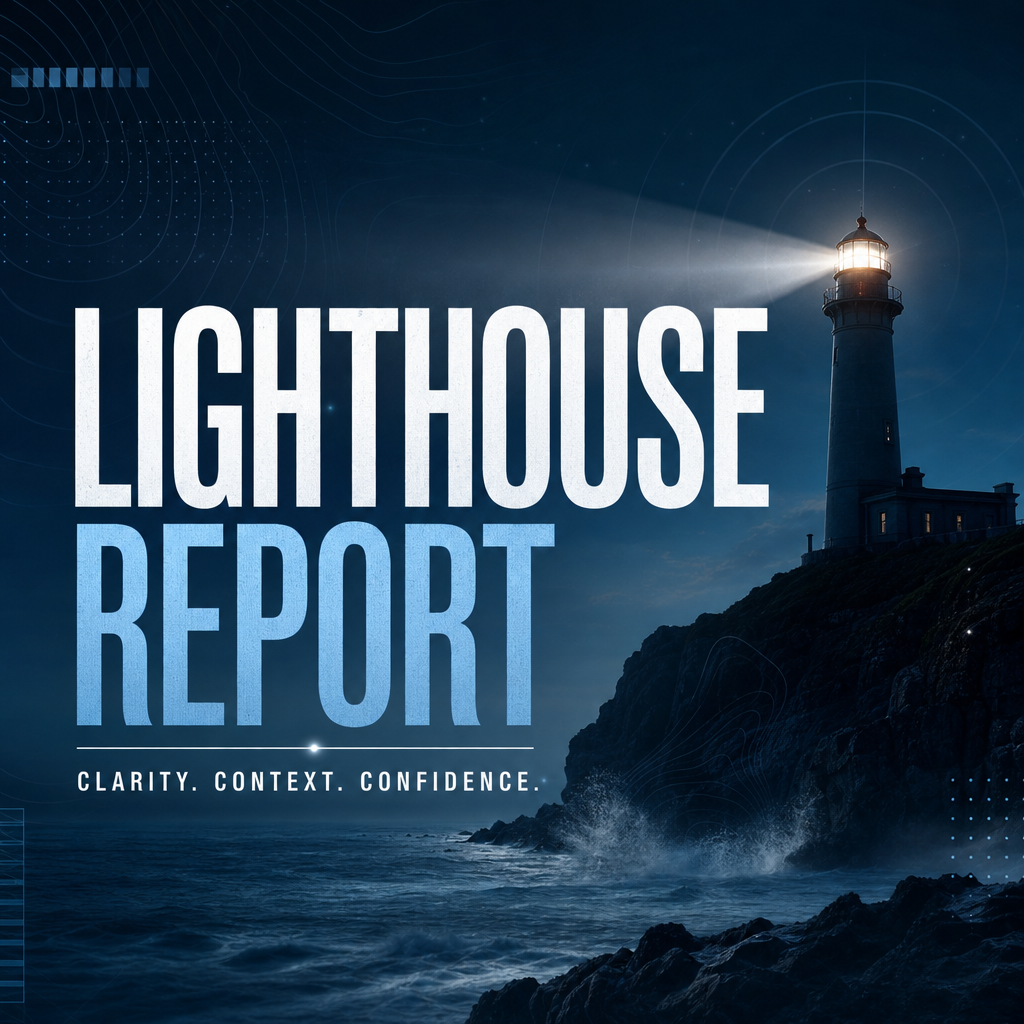 Market Tide Weekly — Lighthouse Report (Week 1 Continuity Edition)