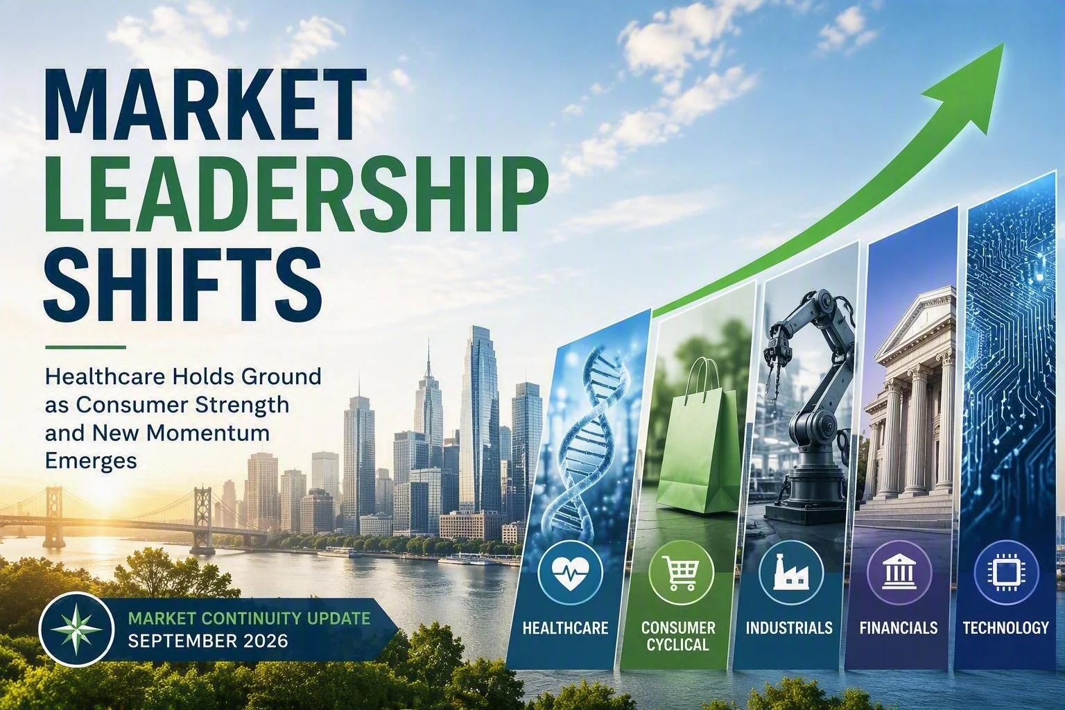 Market Leadership Shifts as Healthcare Holds Ground and New Momentum Emerges