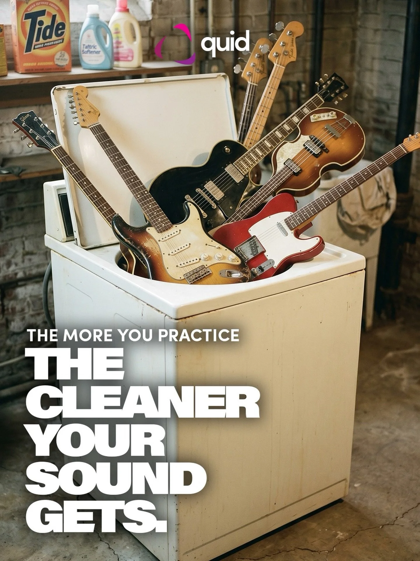 Practice until your sound comes clean.