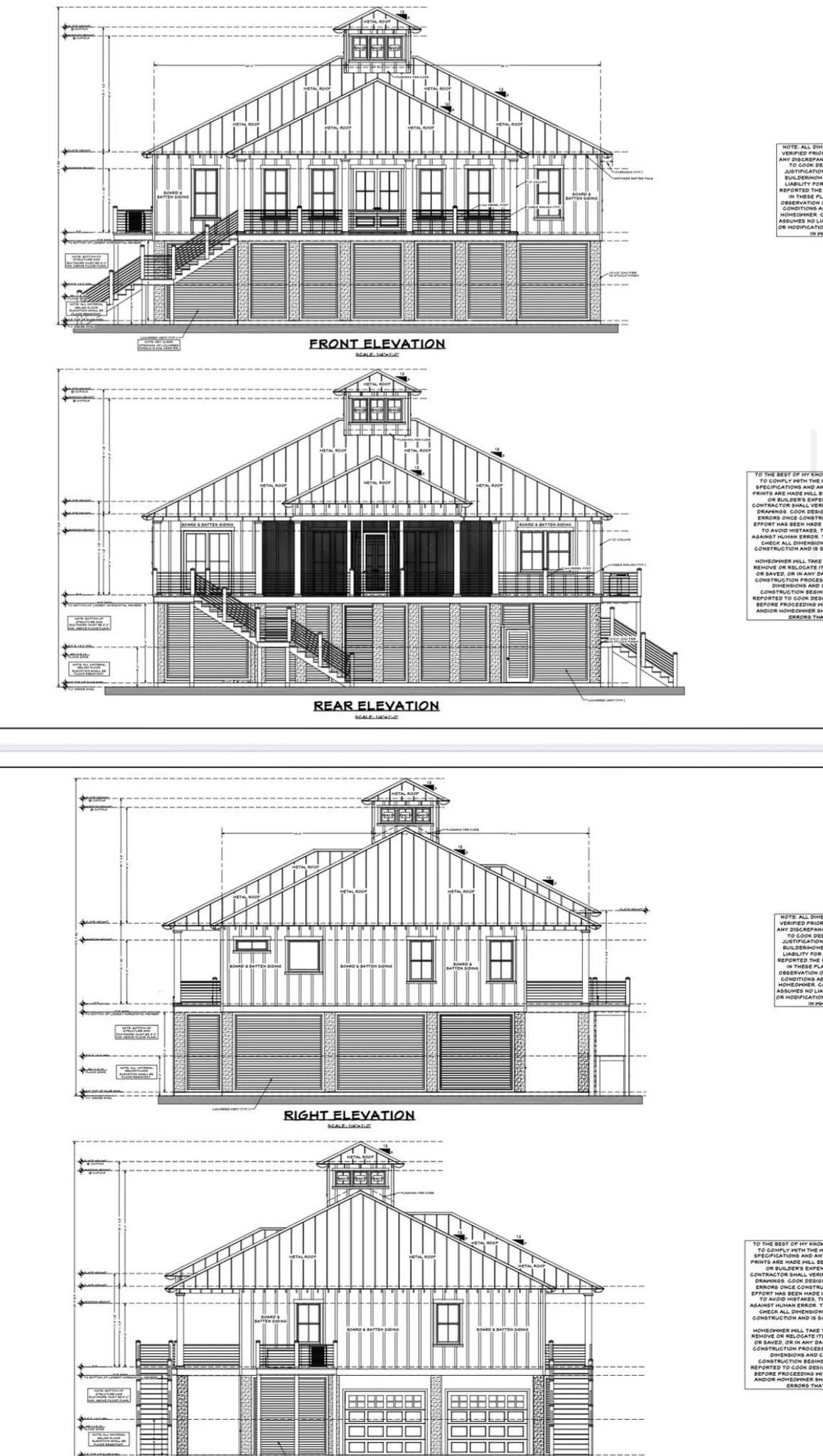 coastal house plan tk builders Beaufort sc