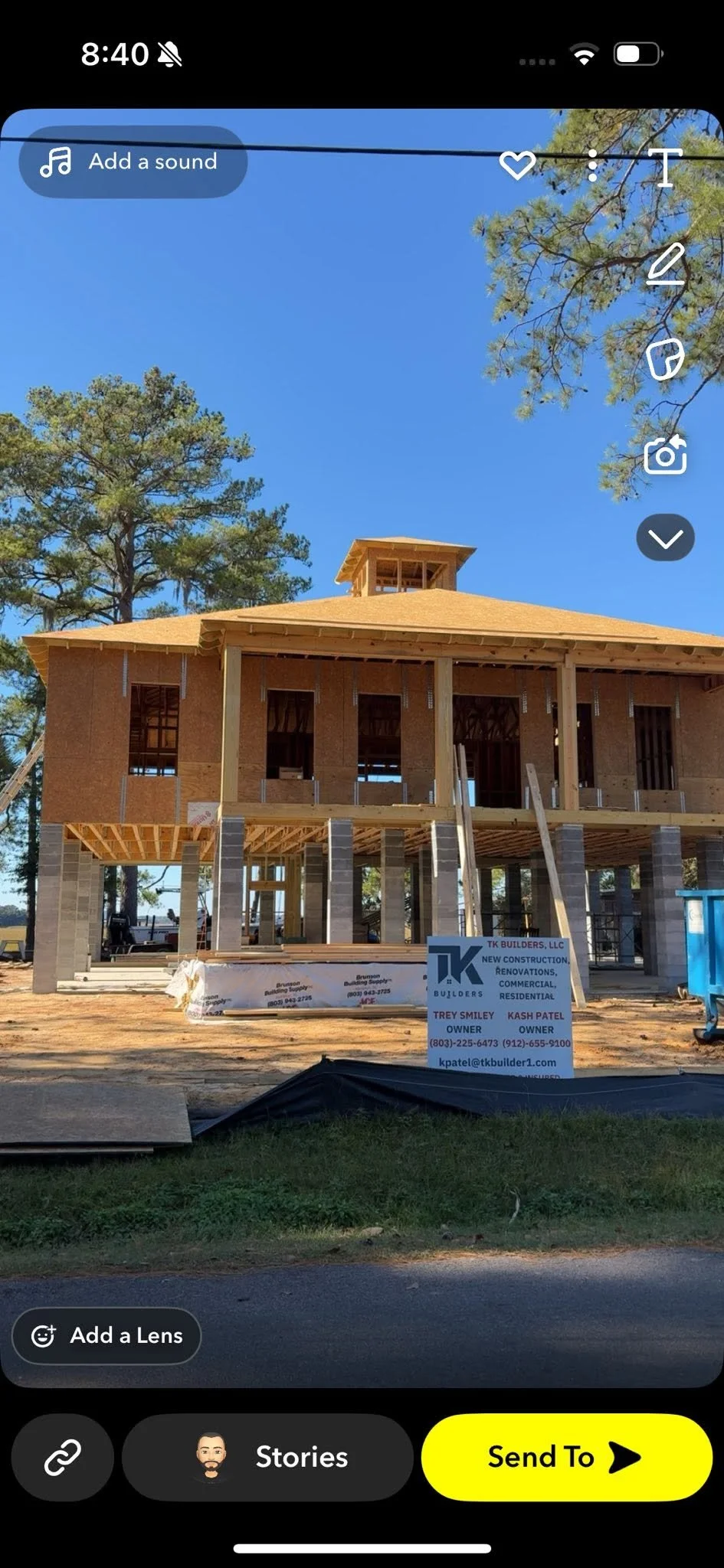 custom coastal house tk builders Beaufort sc