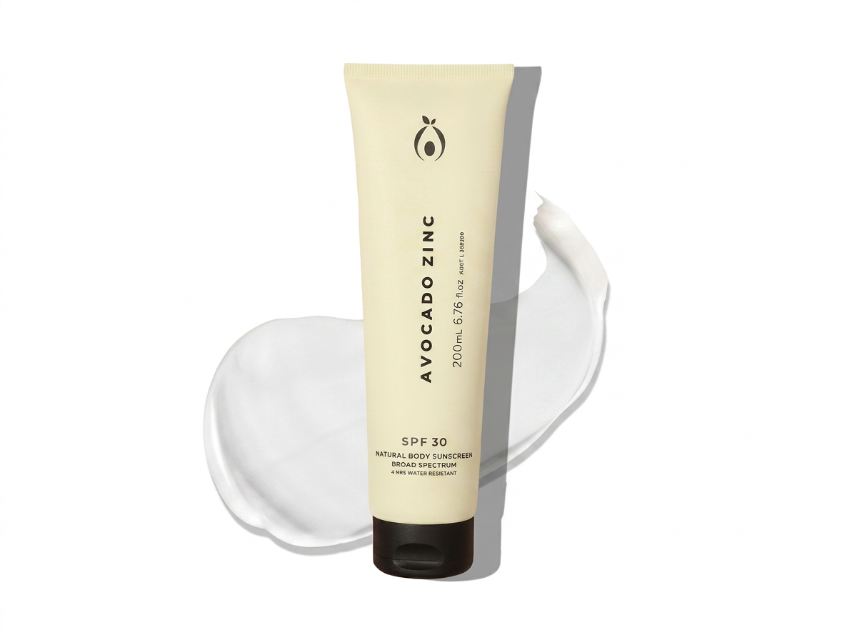 Avocado Zinc  SPF 30 Natural Body Sunscreen