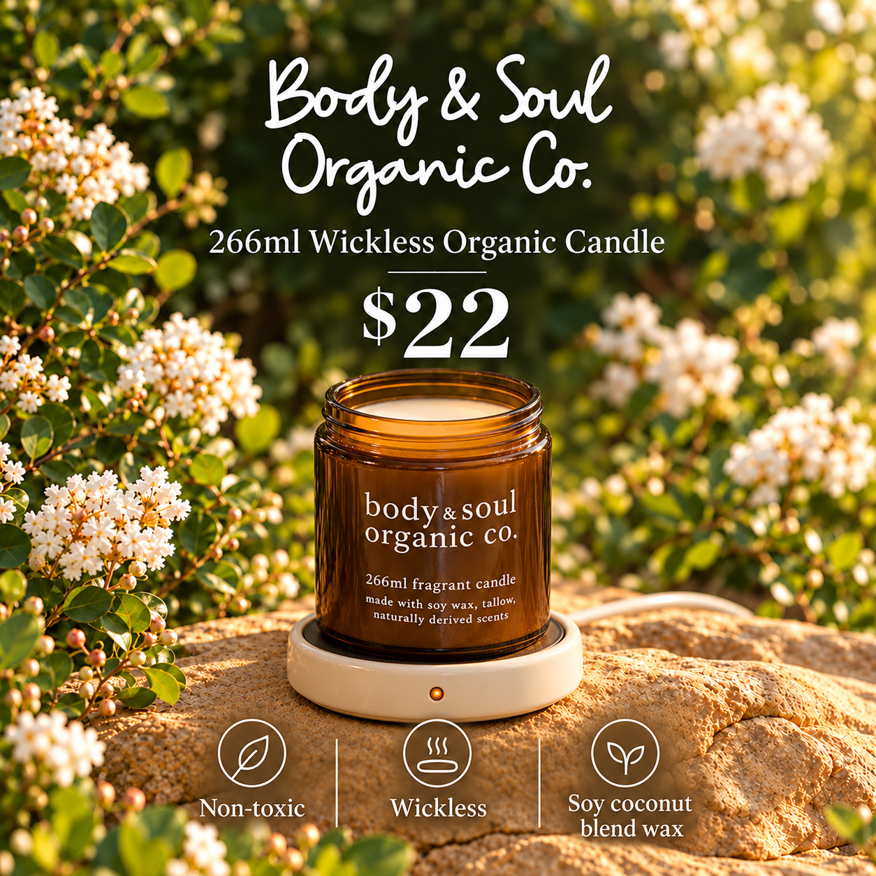 Wickless organic candle on ceramic warmer.png