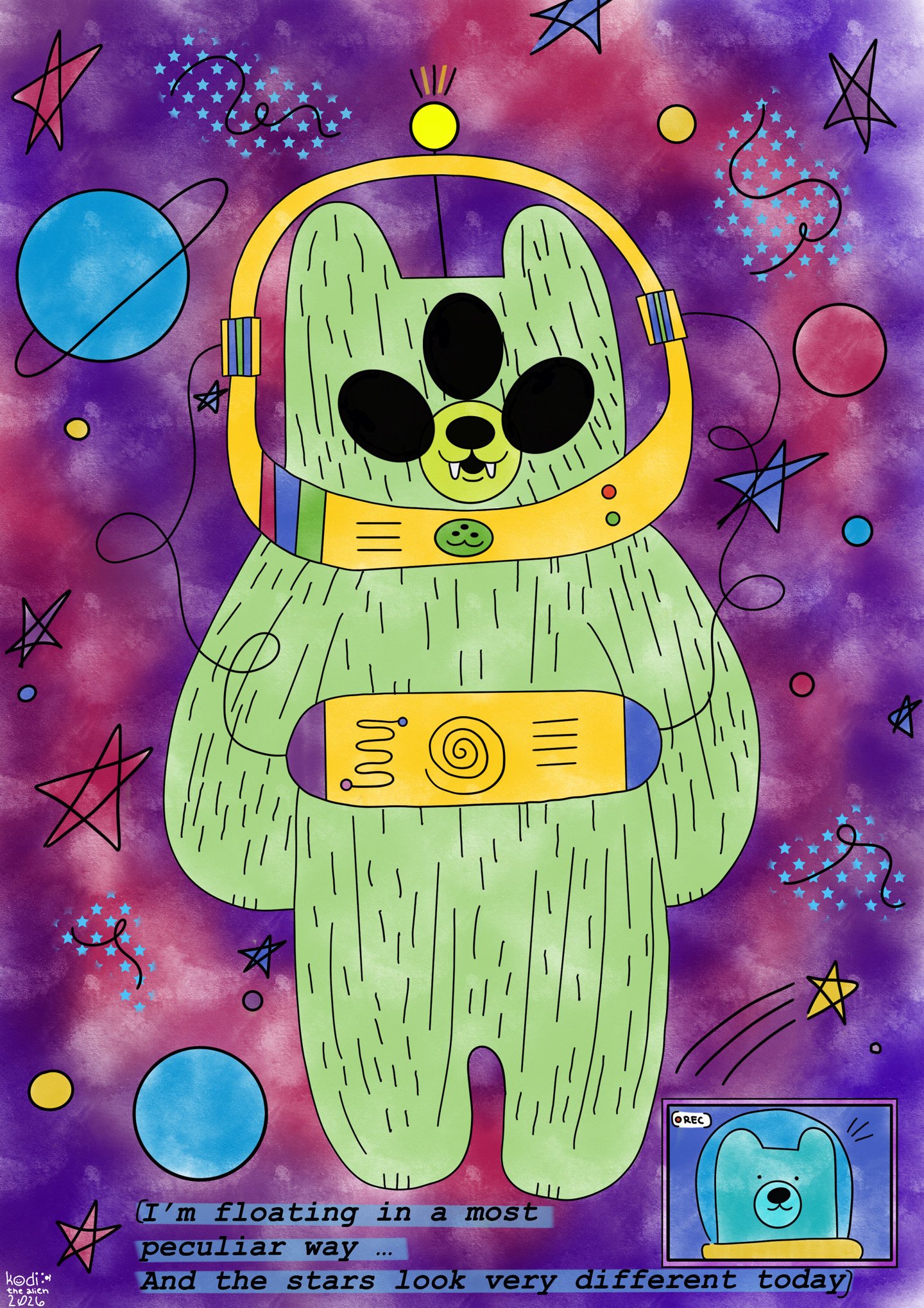 Space Oddity Bear