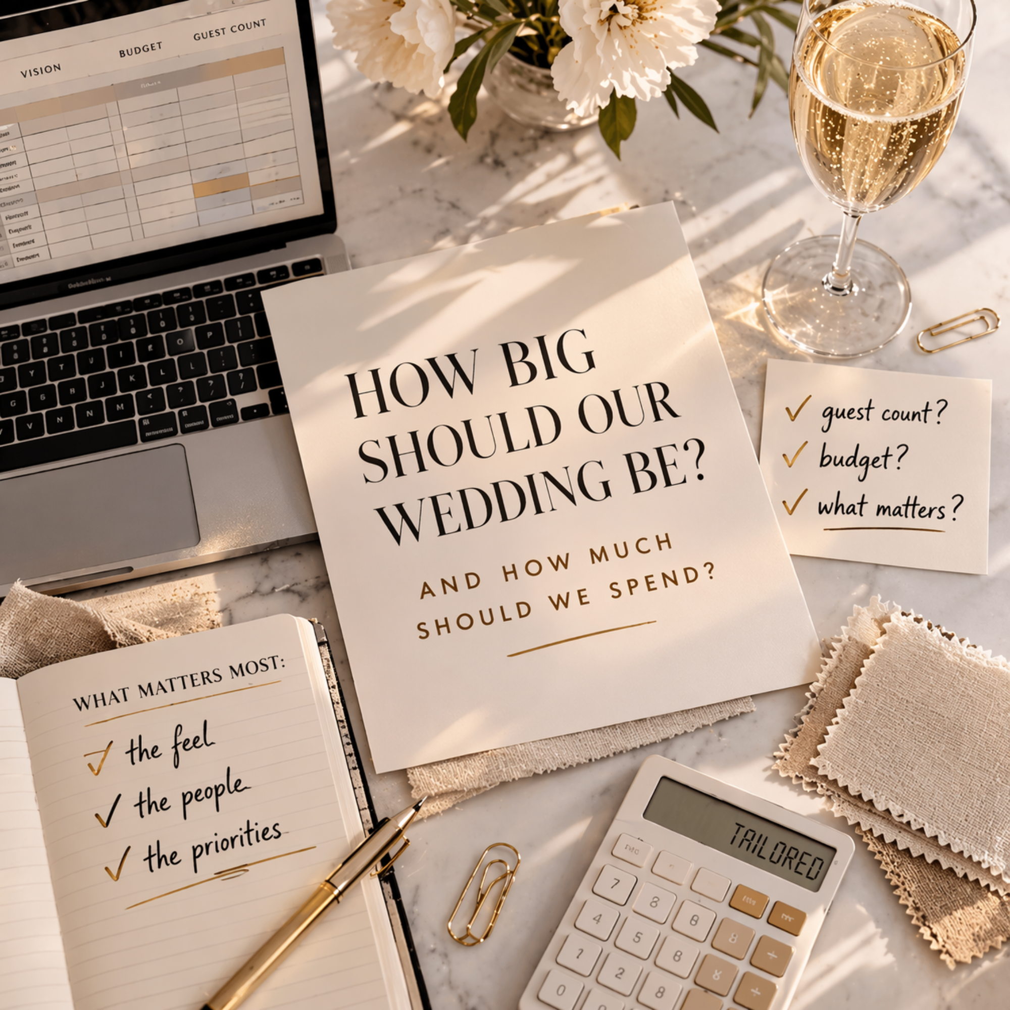 How Big Should Your Wedding Be? And How Much Should You Spend?