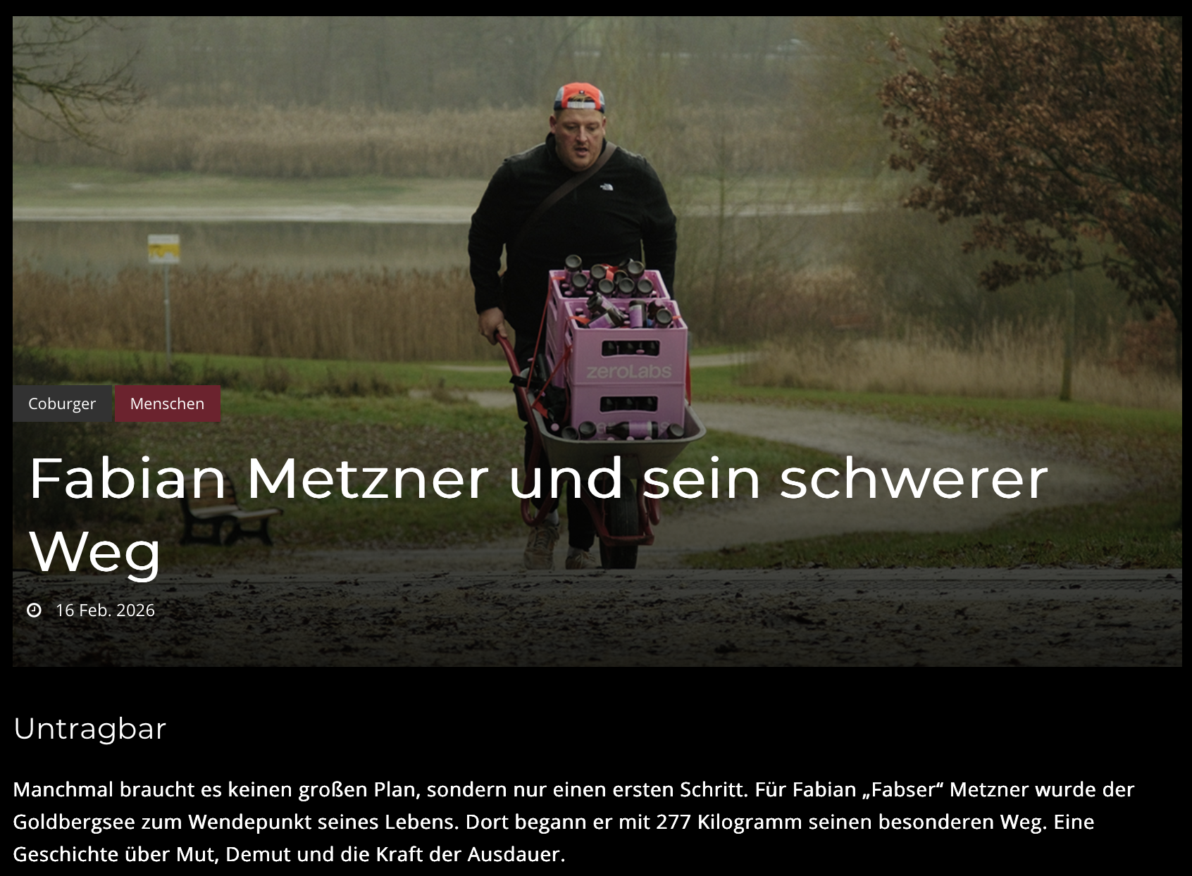 Eine verrückte Idee. Ein See. Mehrere Bierkästen.
Was als spontane Challenge begann, entwickelte sich zu einem Projekt mit enormer Reichweite und echter Community-Dynamik. Gemeinsam mit Zero Labs wurde aus einer simplen Aktion ein Beispiel dafür, wie