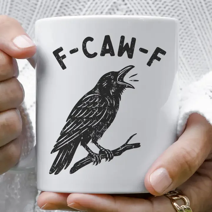 Crow Coffee Mug