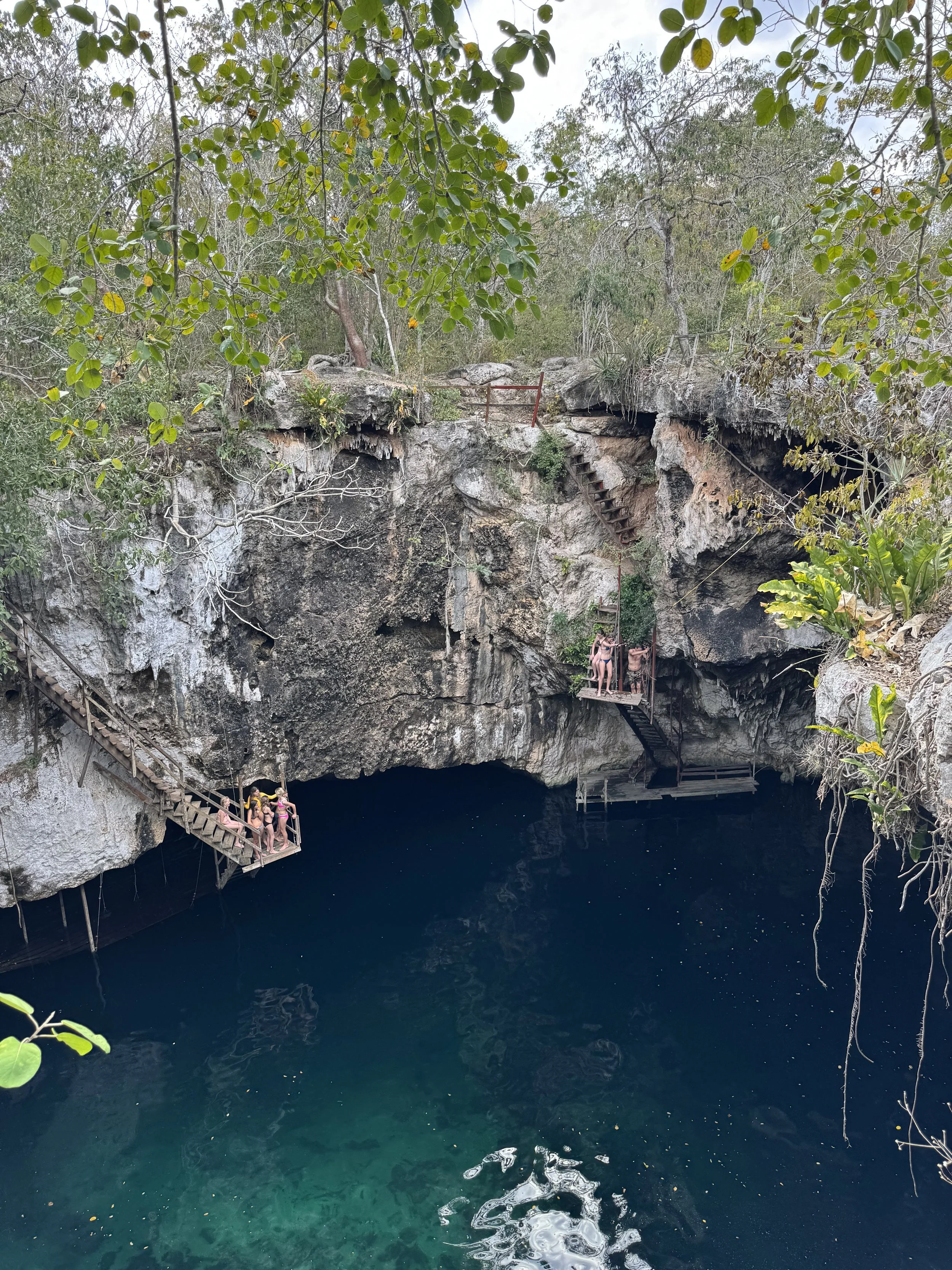 Doce Cenotes - mom & daughter