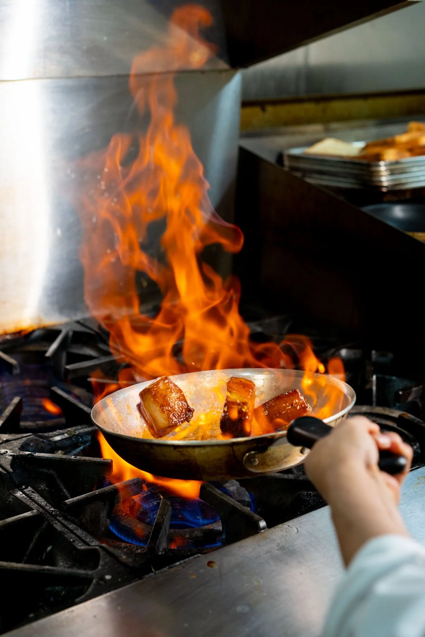 Palm Springs restaurant photography interior and atmosphere