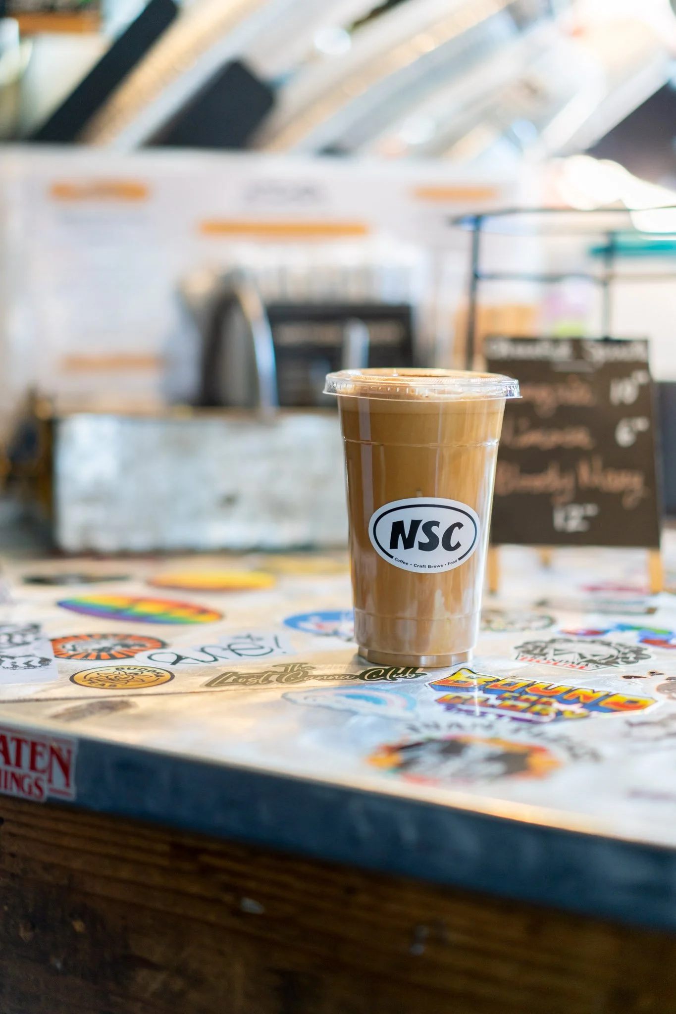 Café photography in Palm Springs natural light aesthetic