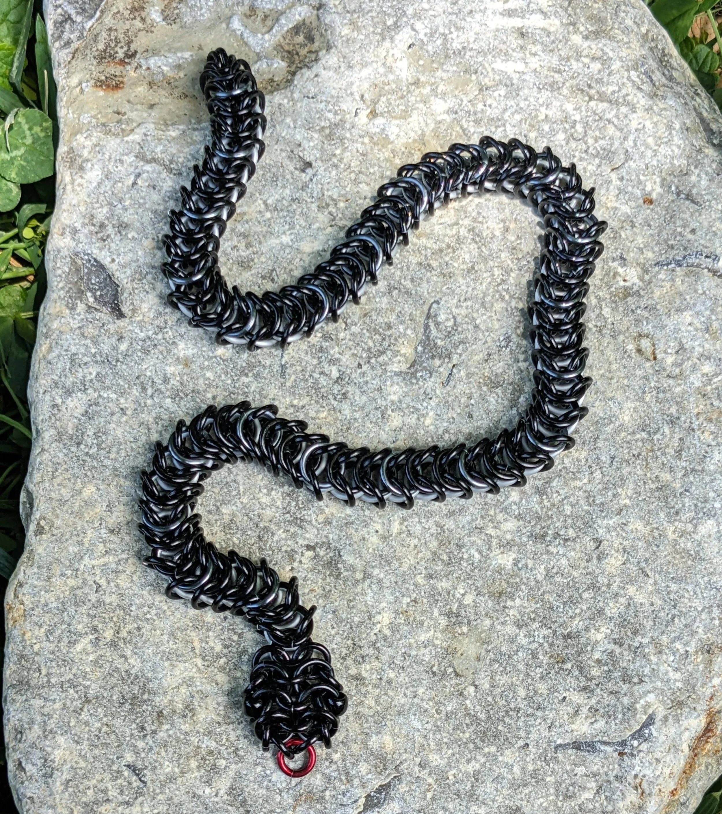 Gray Ratsnake Chainmaille Pet