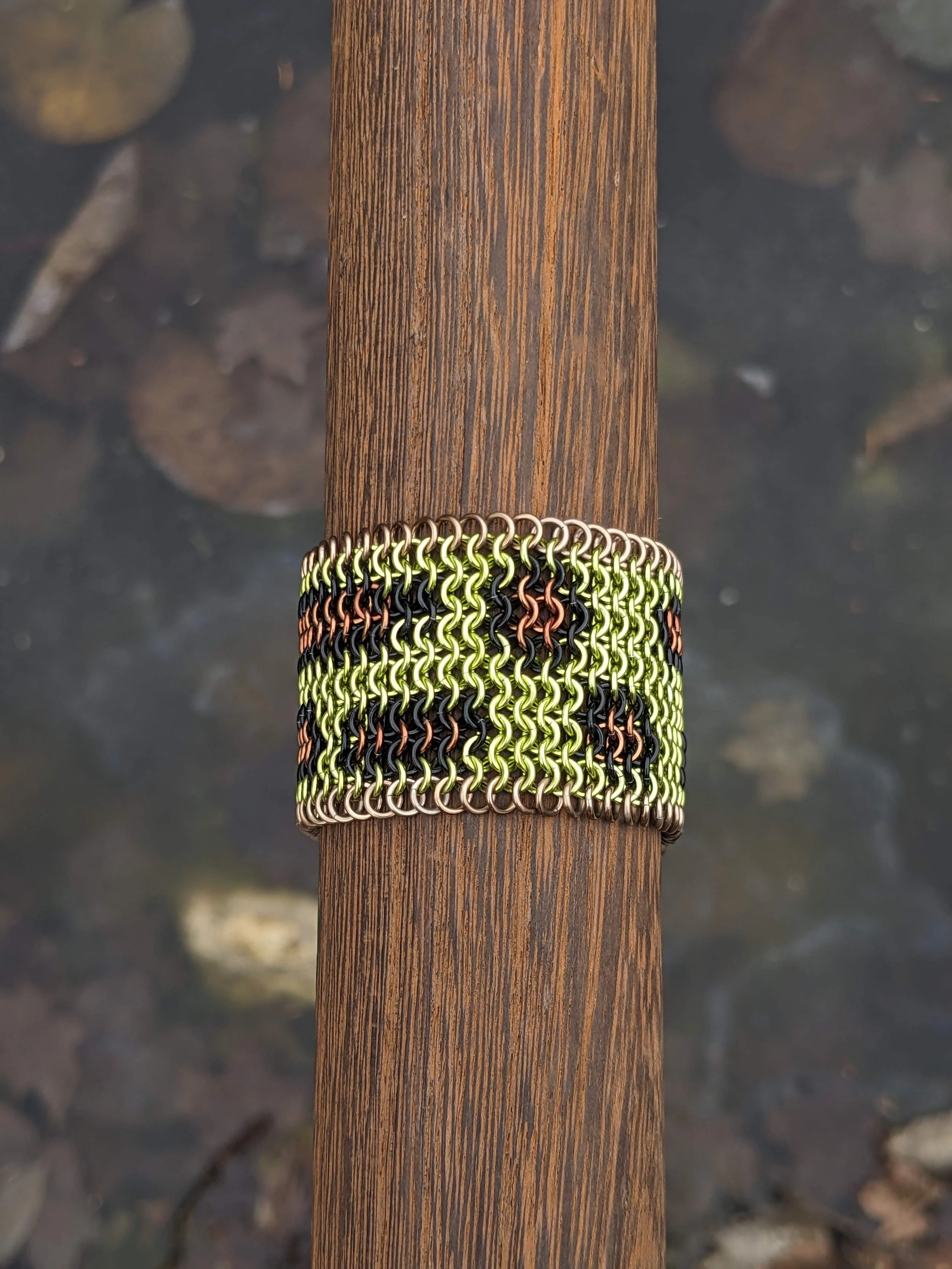 Leopard Frog Cuff Bracelet