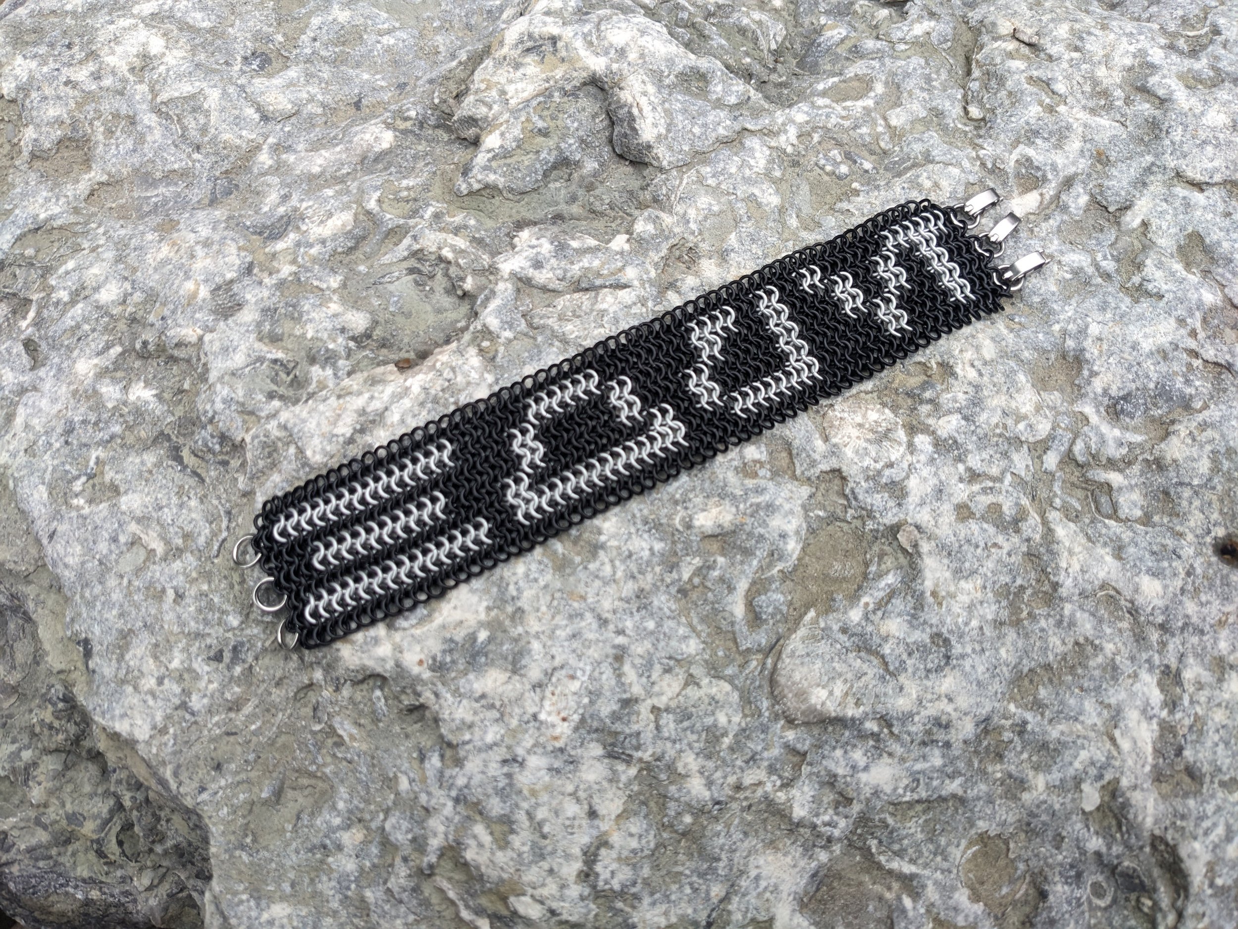 Shoutout to all fellow Star Wars fans out there! This cuff bracelet says 'Hope' in aurebesh (the star wars alphabet).