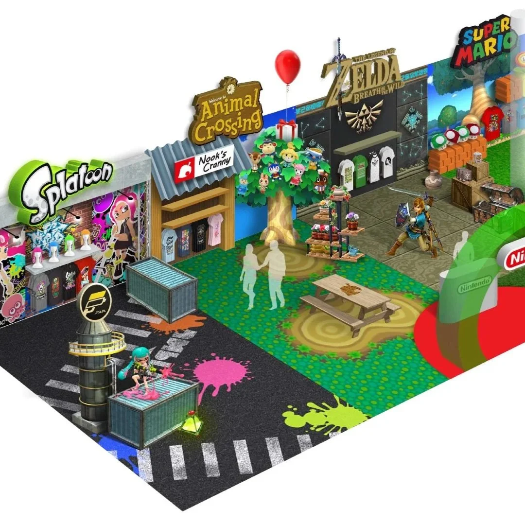 Nintendo Booth Design