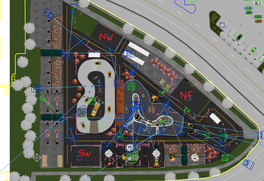 top down park CAD