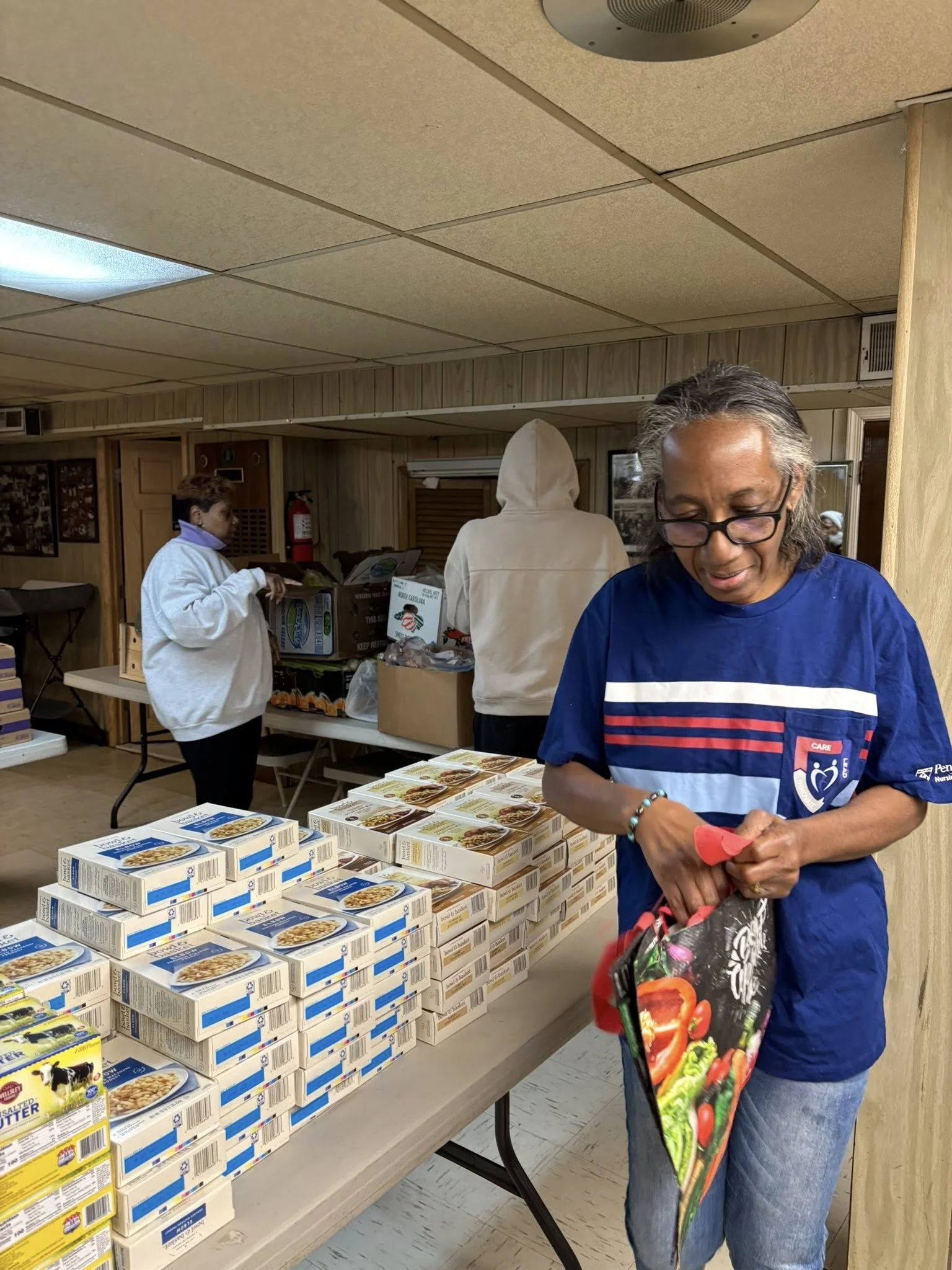 Thanksgiving Food Drive Community Event Bethel AME Lansdowne