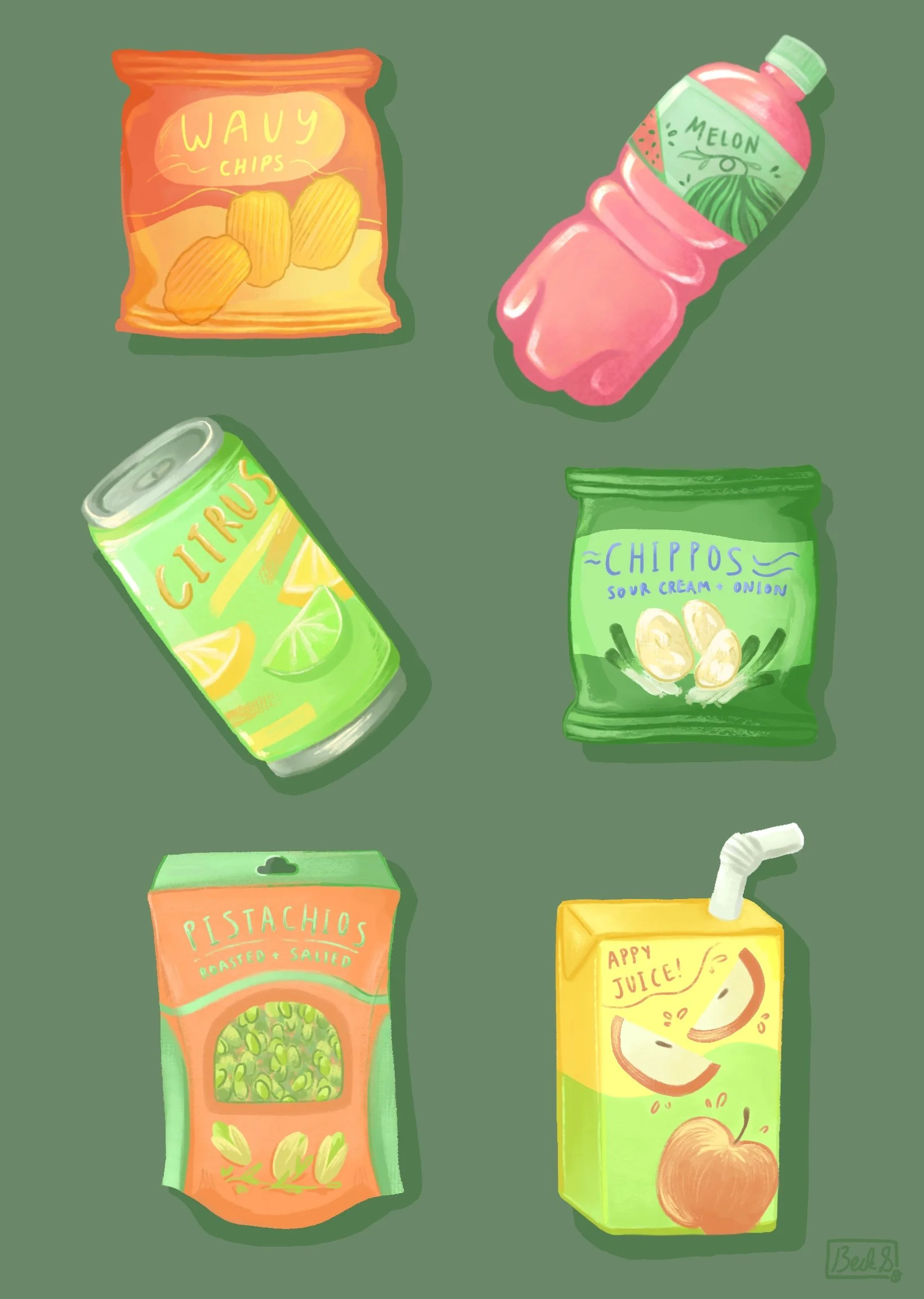 "Snack Stickers" (2026)