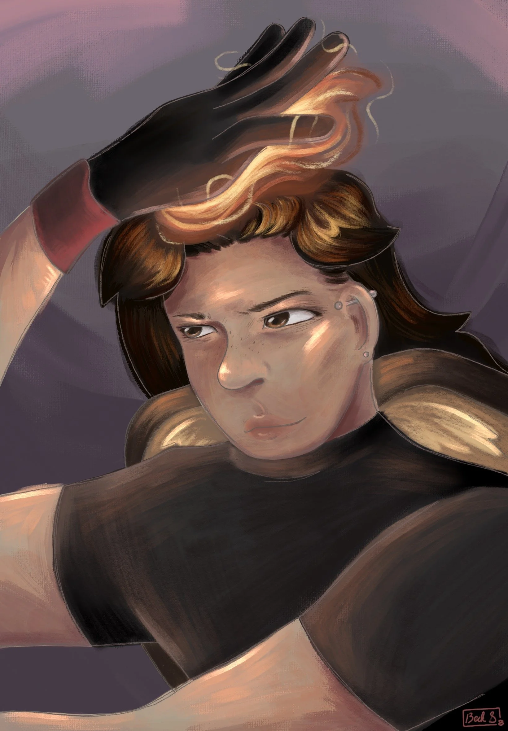"Thrown Flames" (2023)