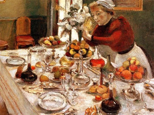 The Dinner Table by Henri Matisse, 1897