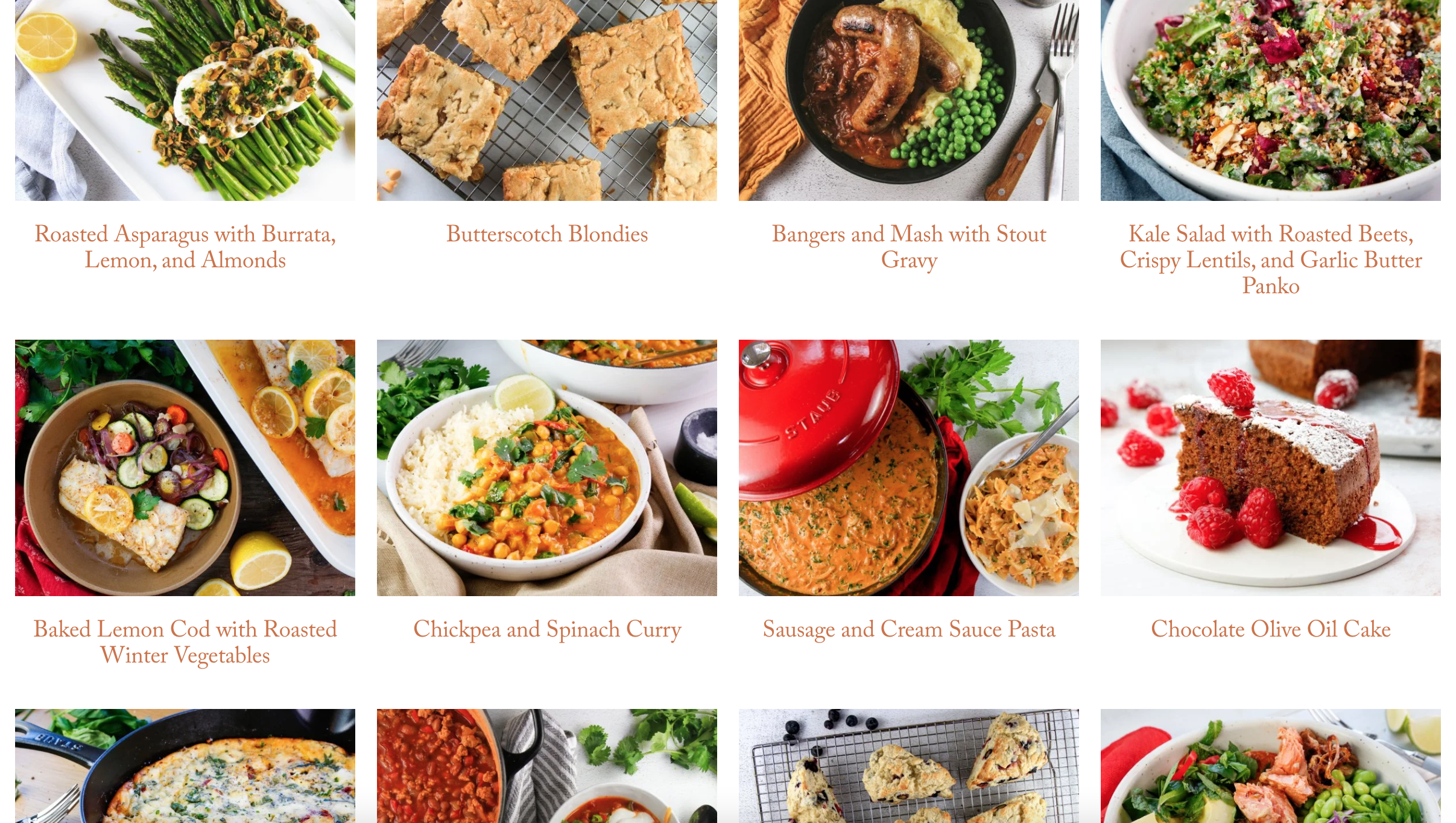 Recipe Catalog