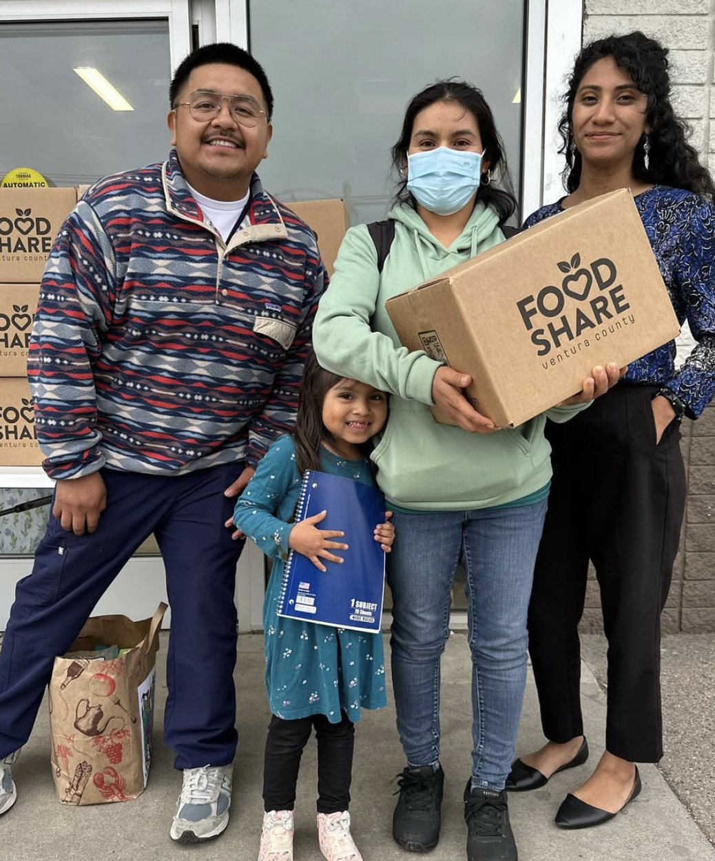 FoodShare Ventura County, delivering food boxes to farmworkers in Oxnard
