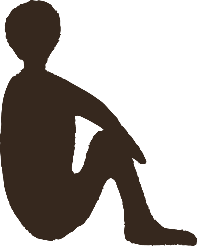 One person icon, sitting on the floor