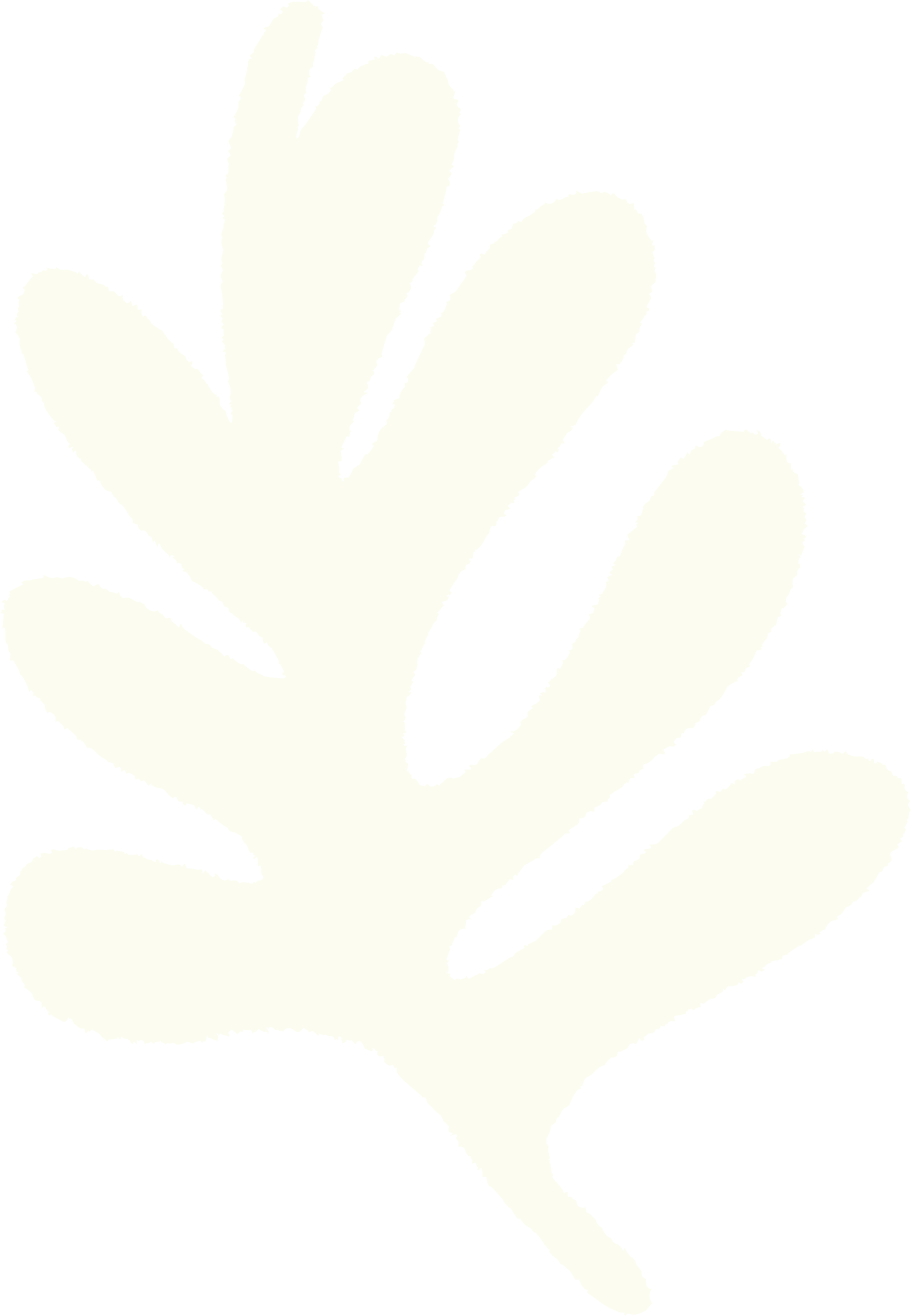 White hand with fingers extended, pointing upward, stylized with bold black outlines, against a black background.
