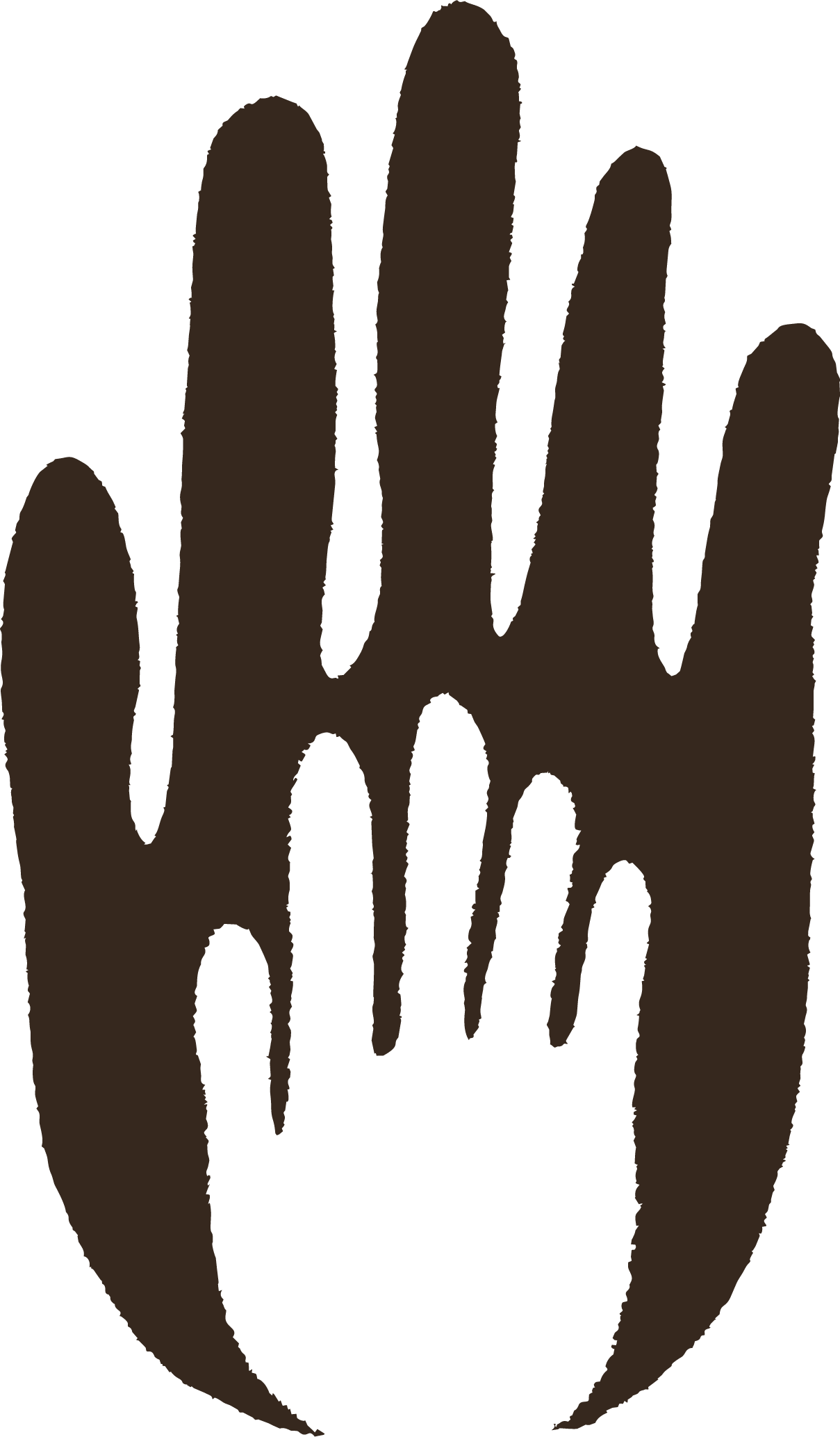 Hand icon representing trauma and PTSD therapy at Intentional Therapy
