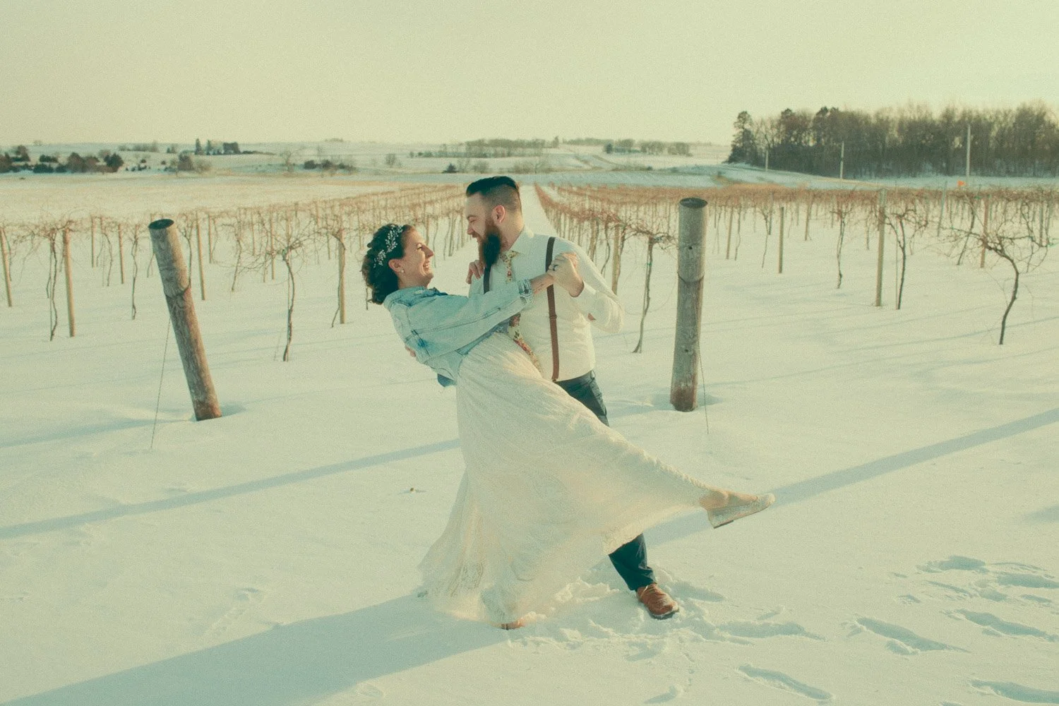 Lake View Iowa Nebraska Wedding Elopement Photography